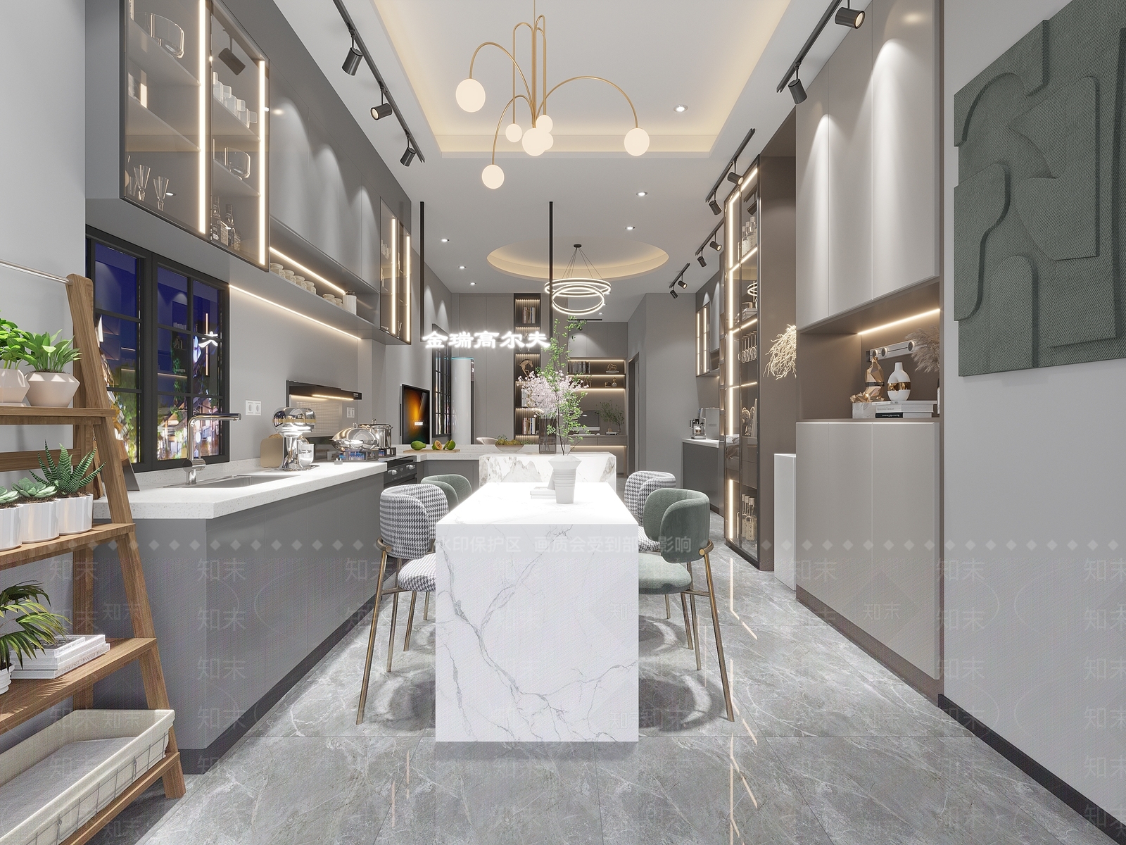 现代家具专卖店3D模型下载【ID:1111000202】