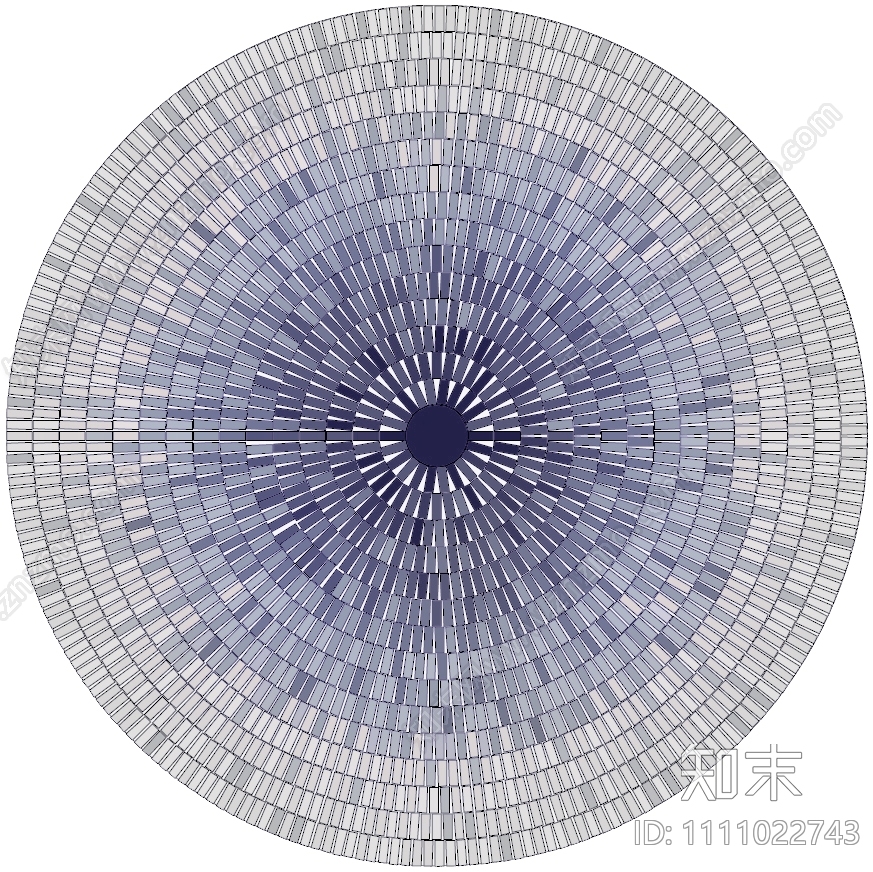 渐变紫色圆形石材拼花广场砖贴图下载【ID:1111022743】
