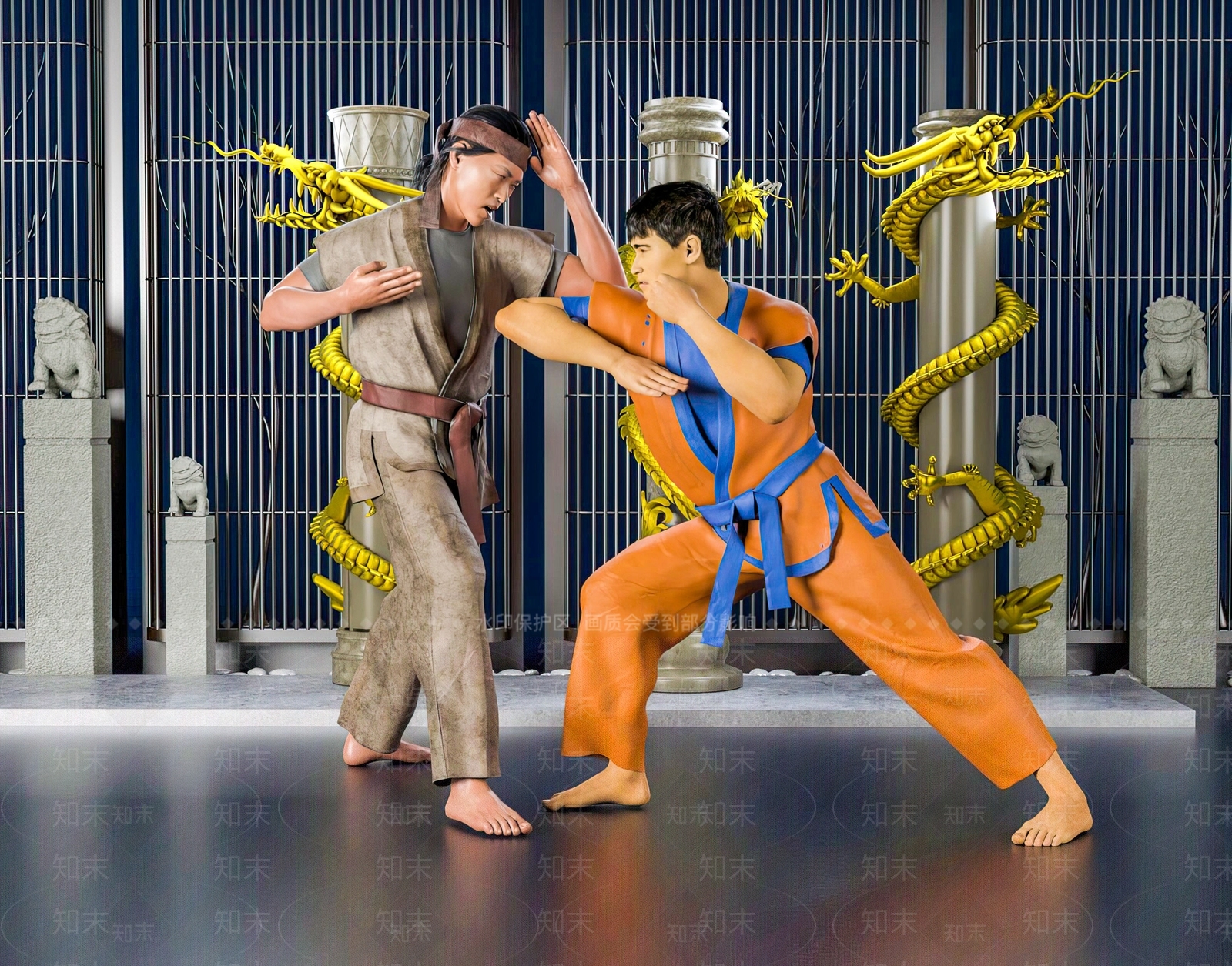现代男人3D模型下载【ID:1111029244】