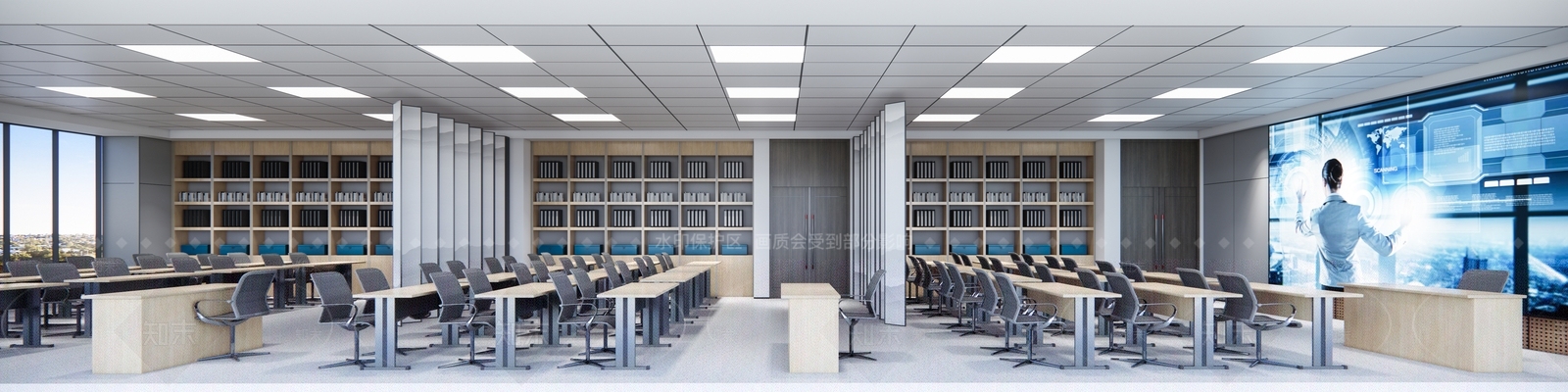 现代报告厅SU模型下载【ID:1111085214】