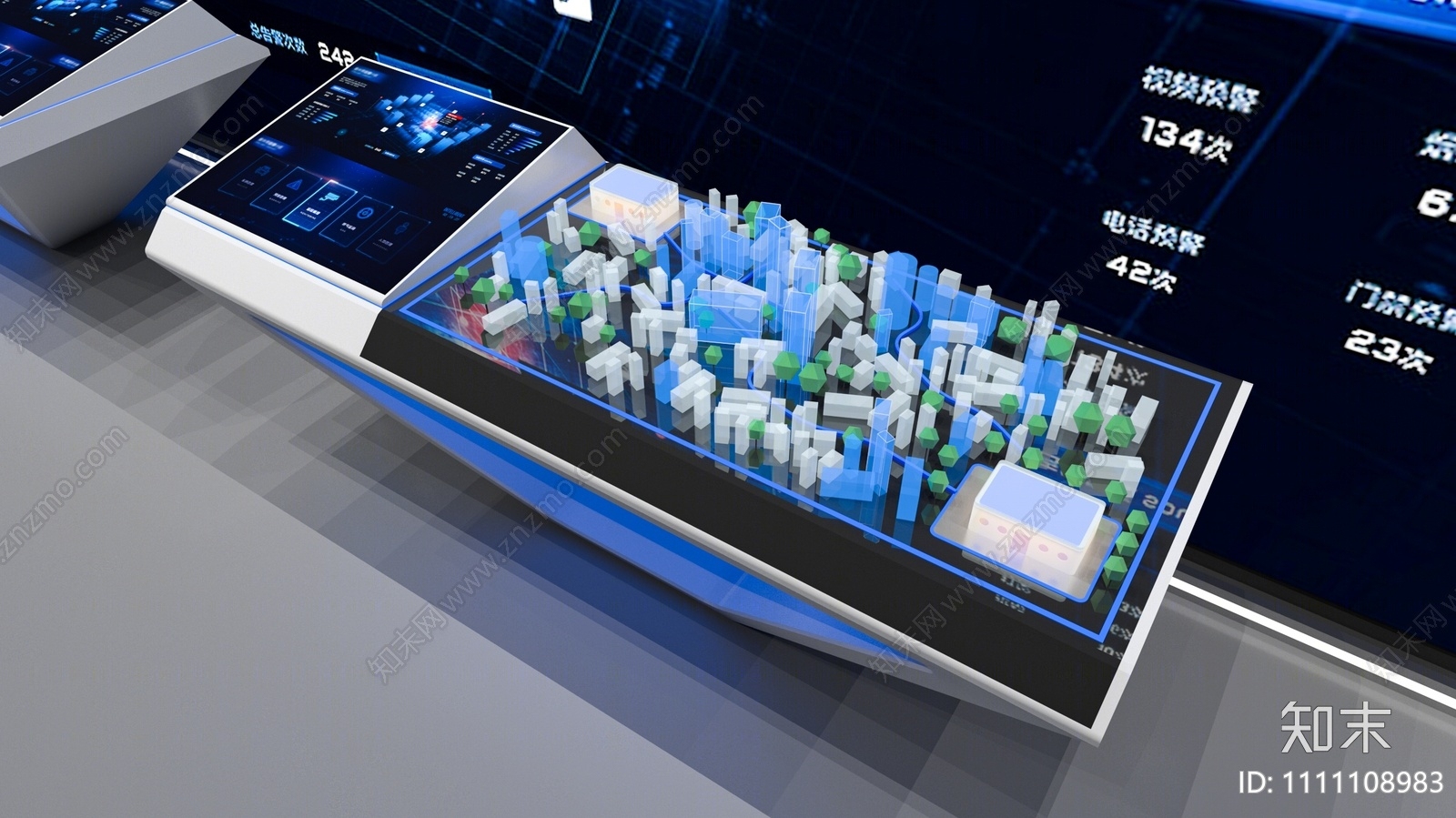 现代沙盘3D模型下载【ID:1111108983】