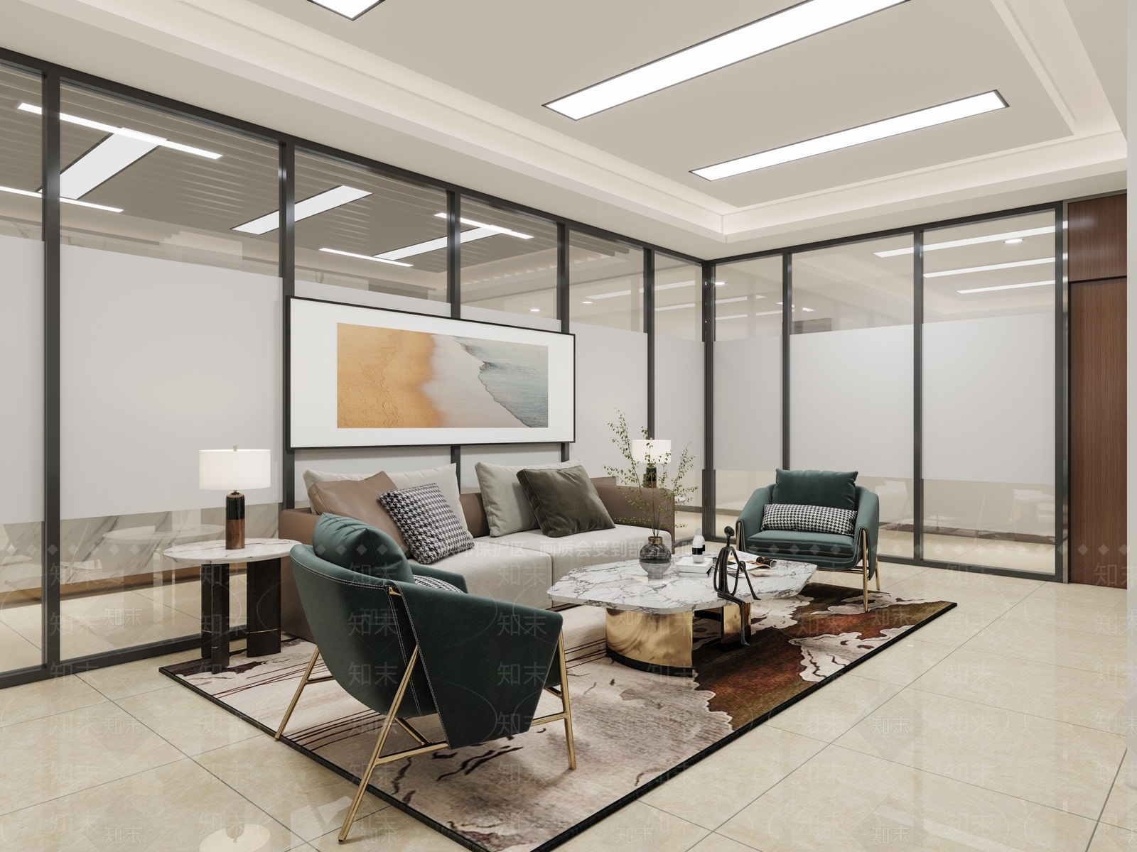 现代报告厅3D模型下载【ID:1111121886】