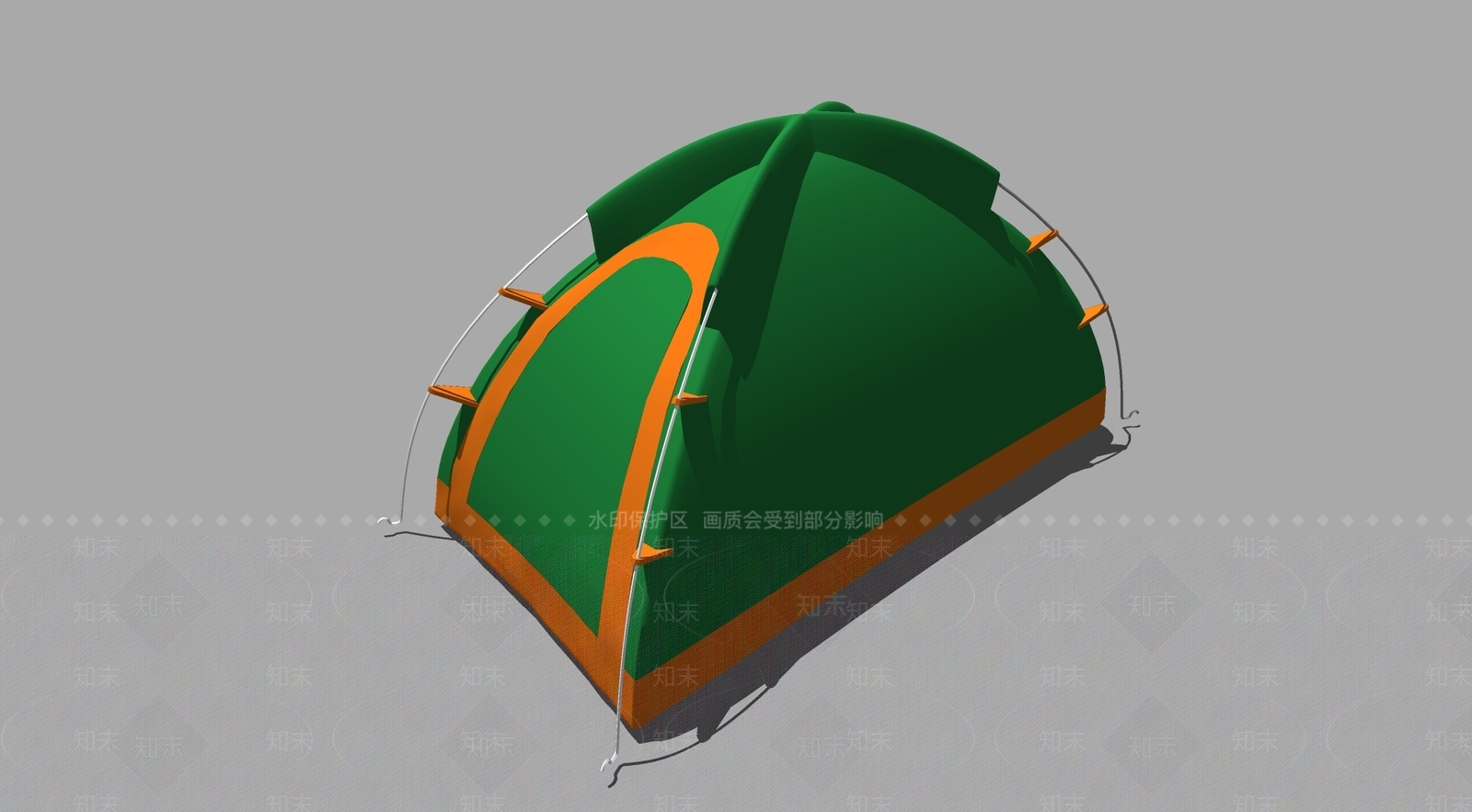 现代露营帐篷SU模型下载【ID:1111133854】