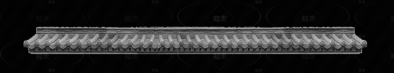 中式石雕屋檐png免抠贴图下载【ID:1111176154】