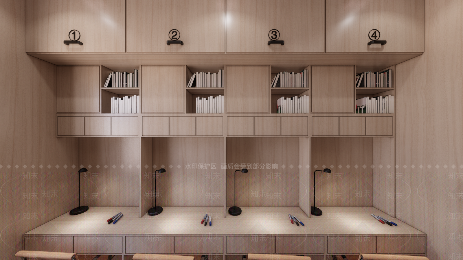 现代大学宿舍SU模型下载【ID:1111206426】