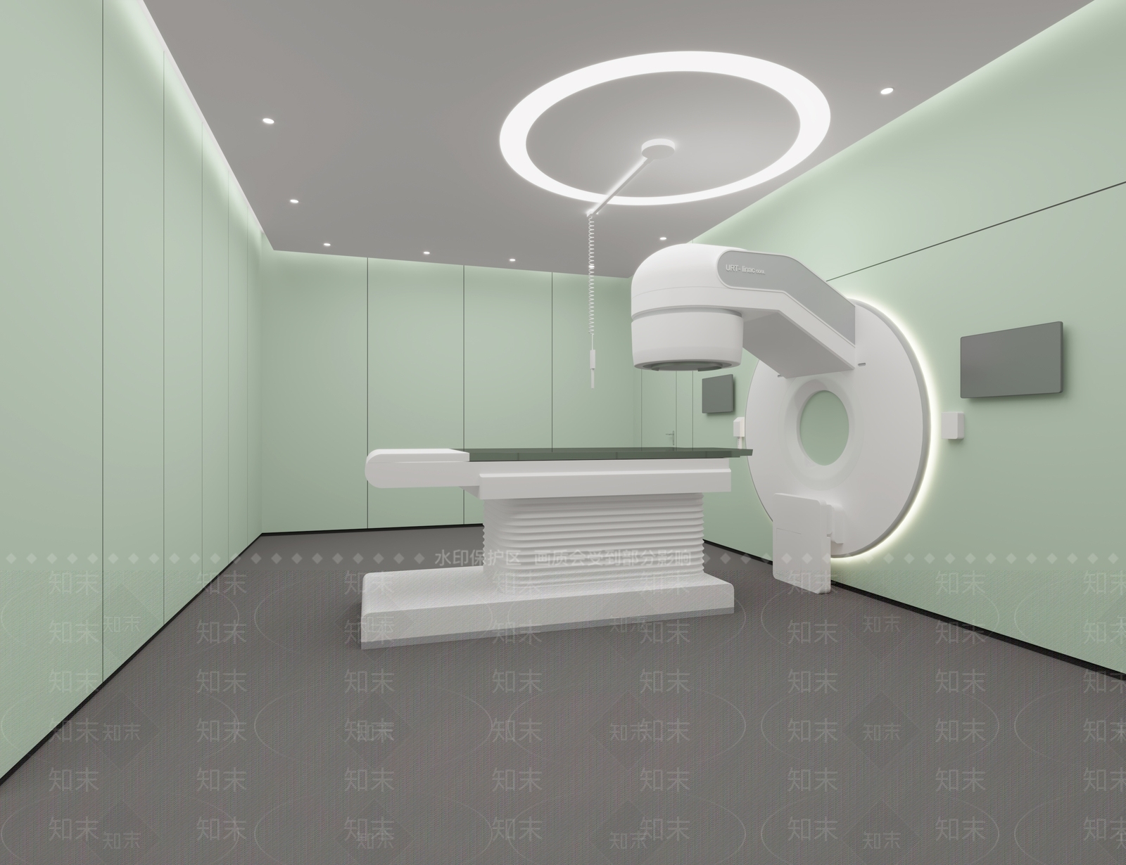 现代医院CT室3D模型下载【ID:1111230711】_知末3d模型网