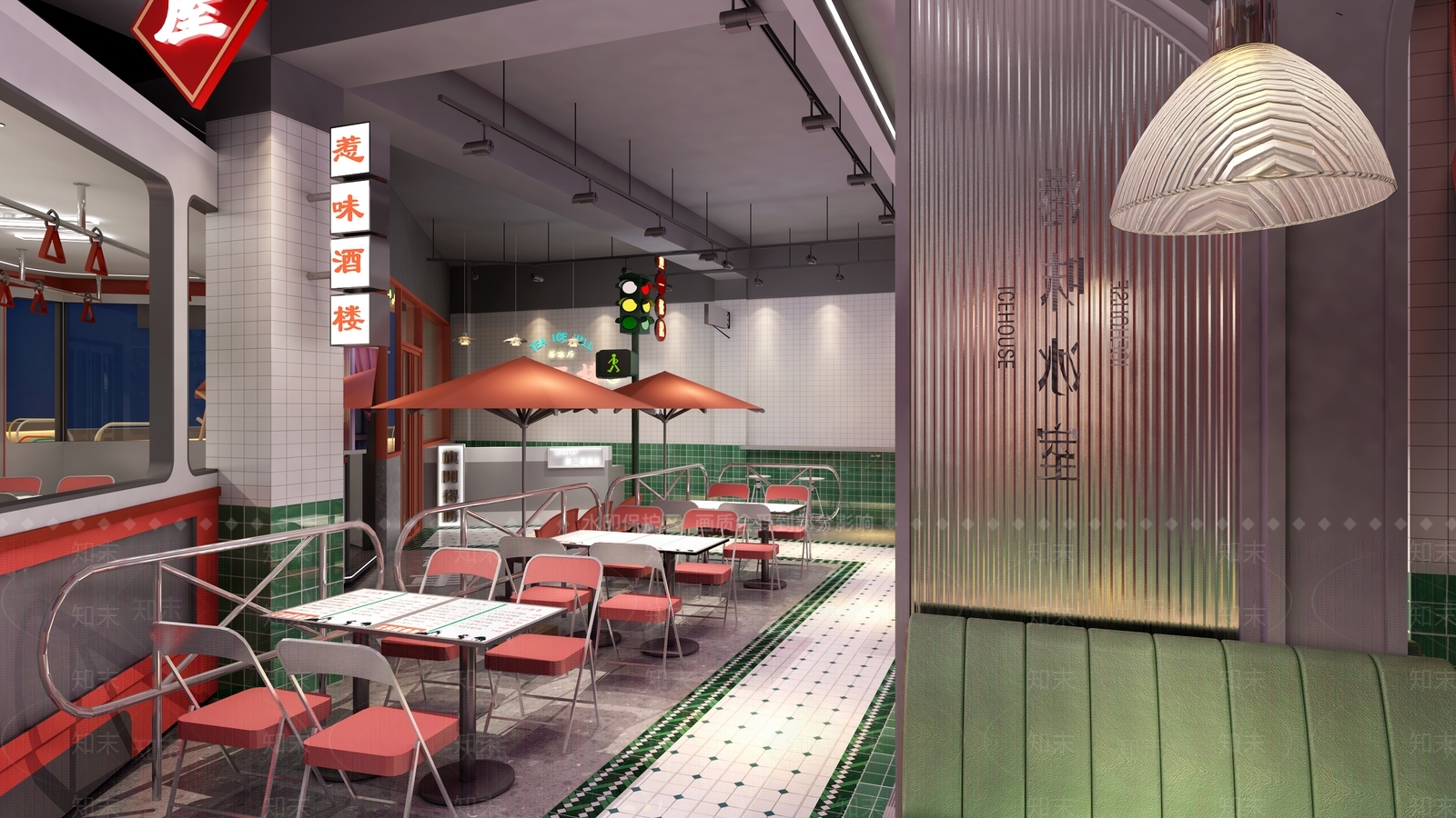 现代茶冰厅3D模型下载【ID:1111254377】