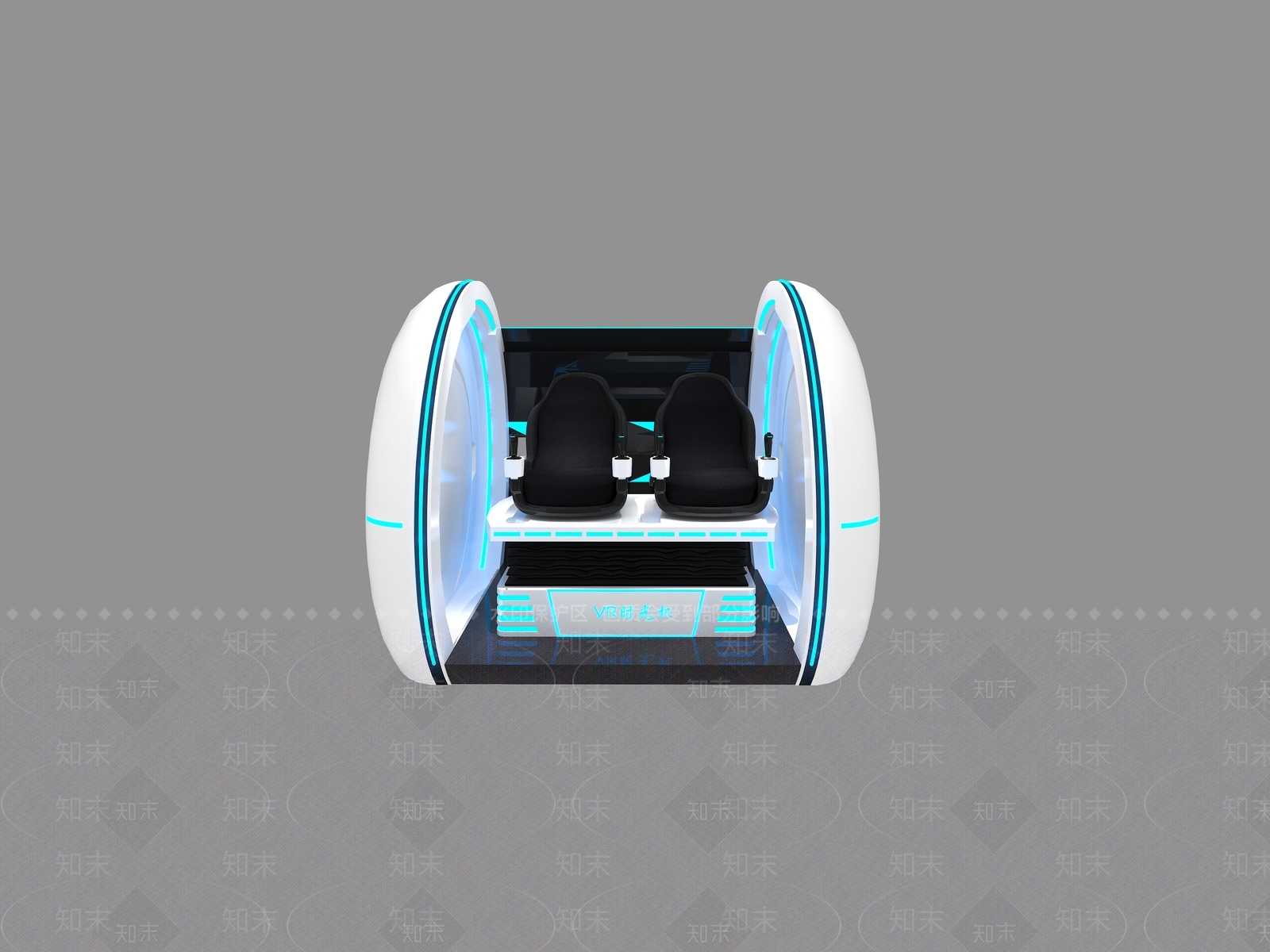 现代VR游戏机3D模型下载【ID:1111276764】