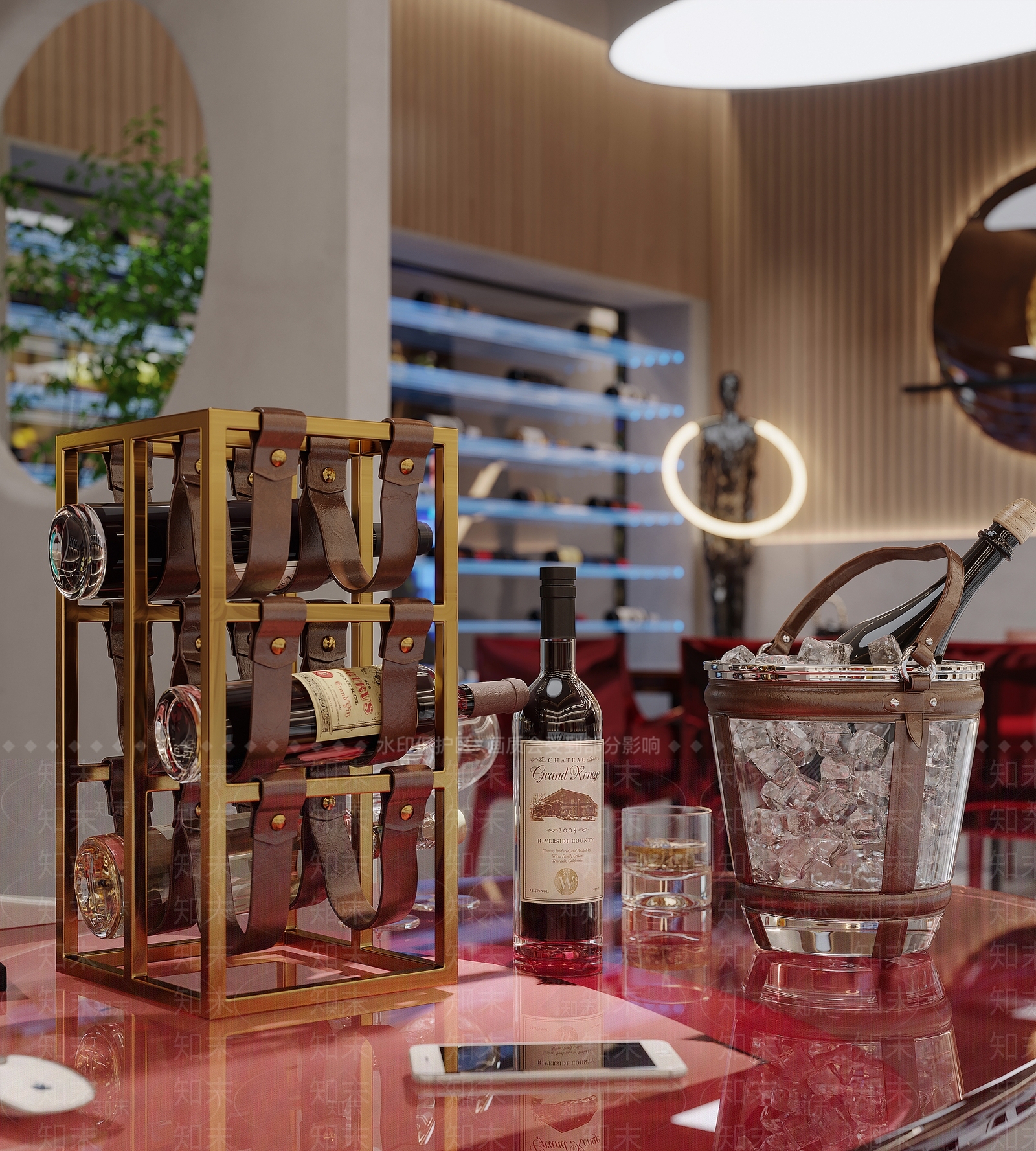侘寂烟酒店3D模型下载【ID:1111510710】