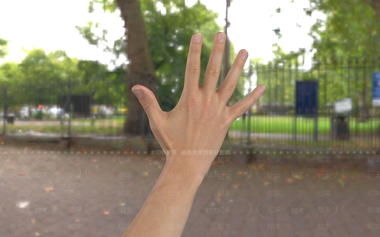 手掌3D模型下载【ID:1111314310】