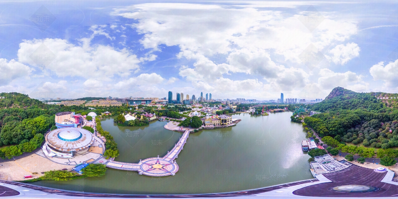 滨湖公园游乐园贴图下载【ID:1111340020】