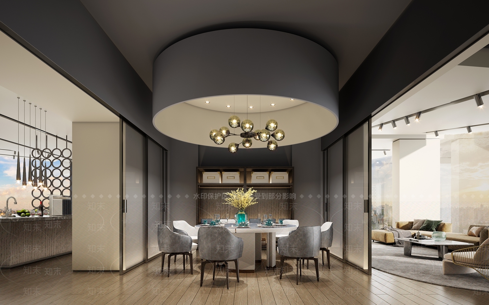 现代家居专卖店3D模型下载【ID:1111346403】