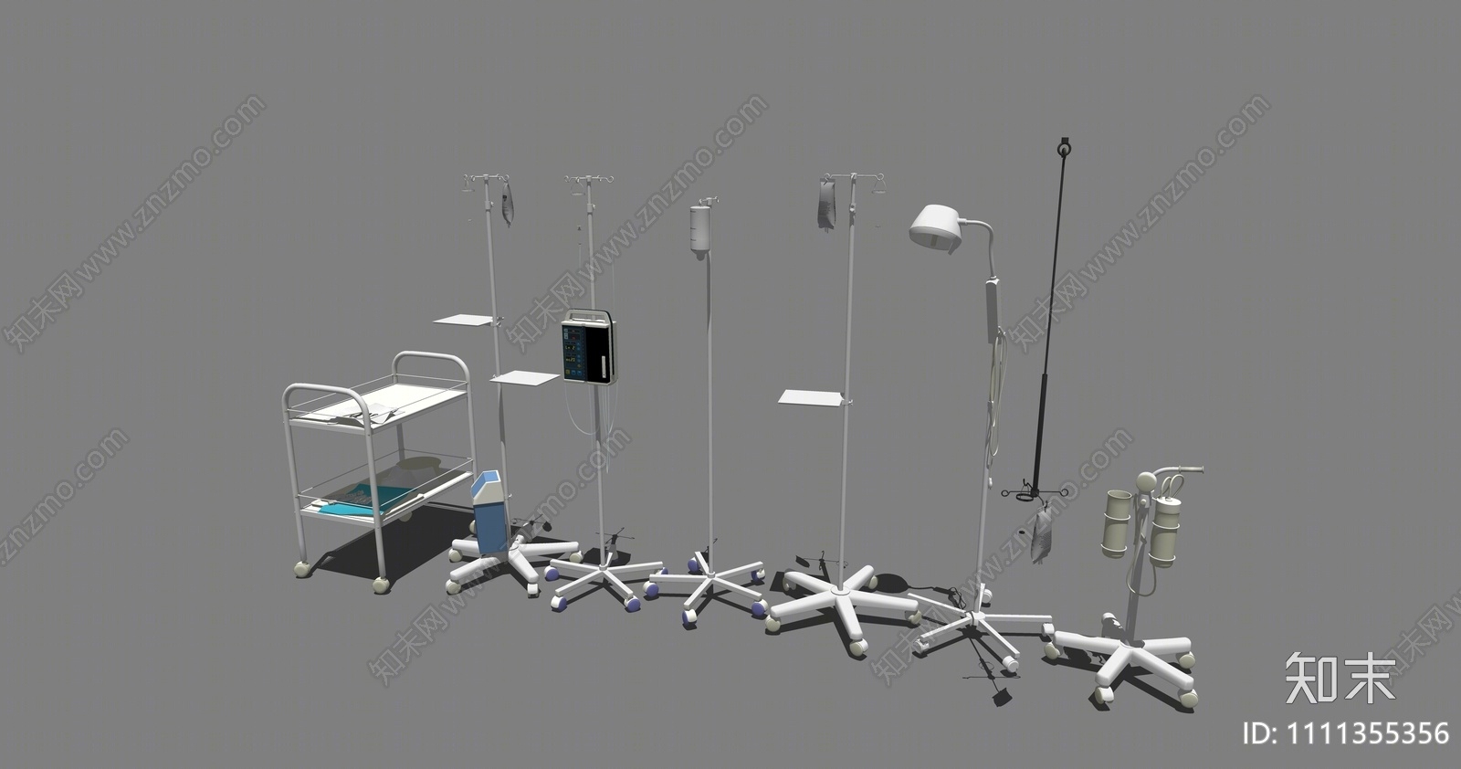 现代医疗器材SU模型下载【ID:1111355356】
