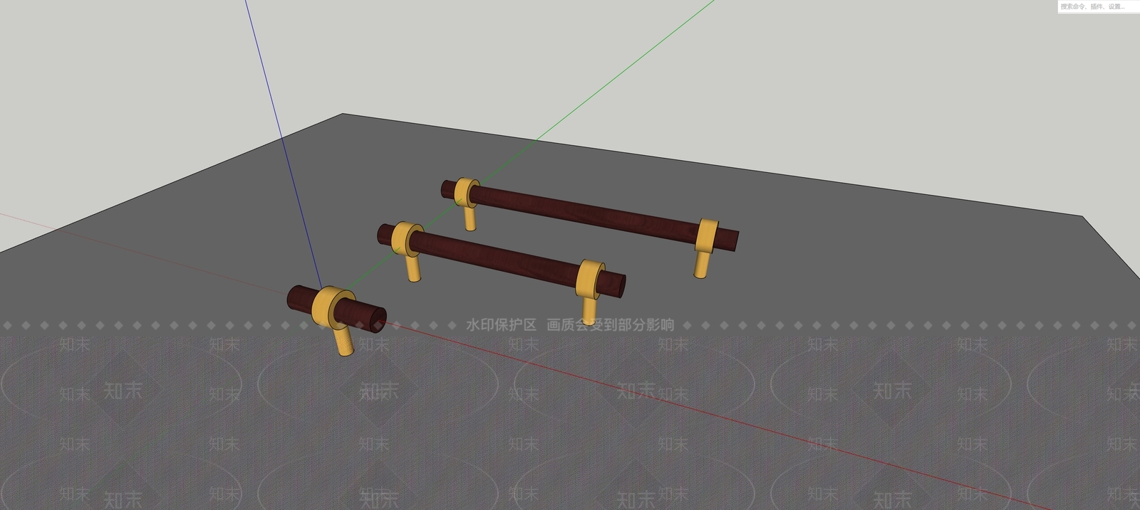 现代拉手SU模型下载【ID:1111357351】
