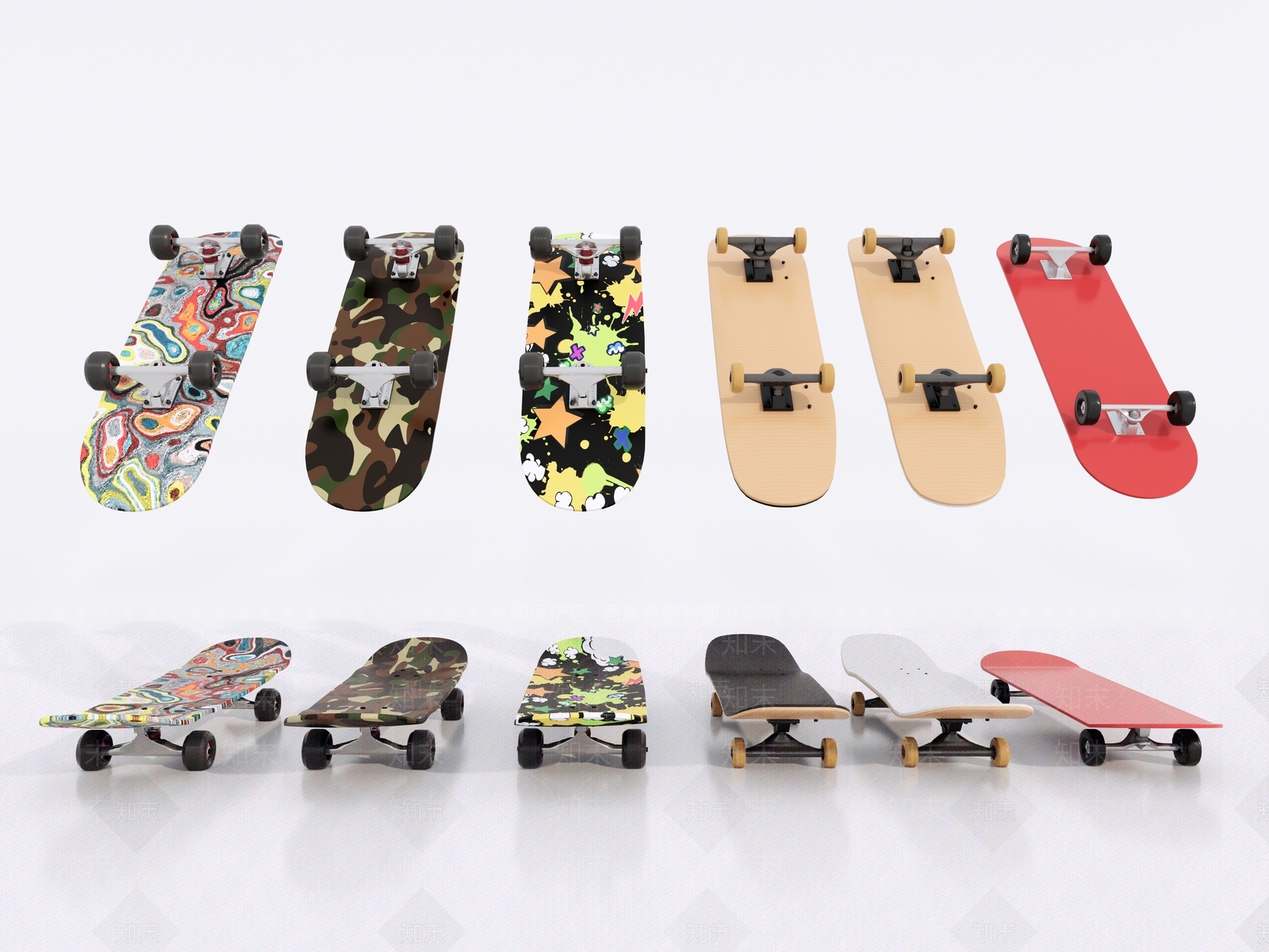 现代滑板车SU模型下载【ID:1111538612】