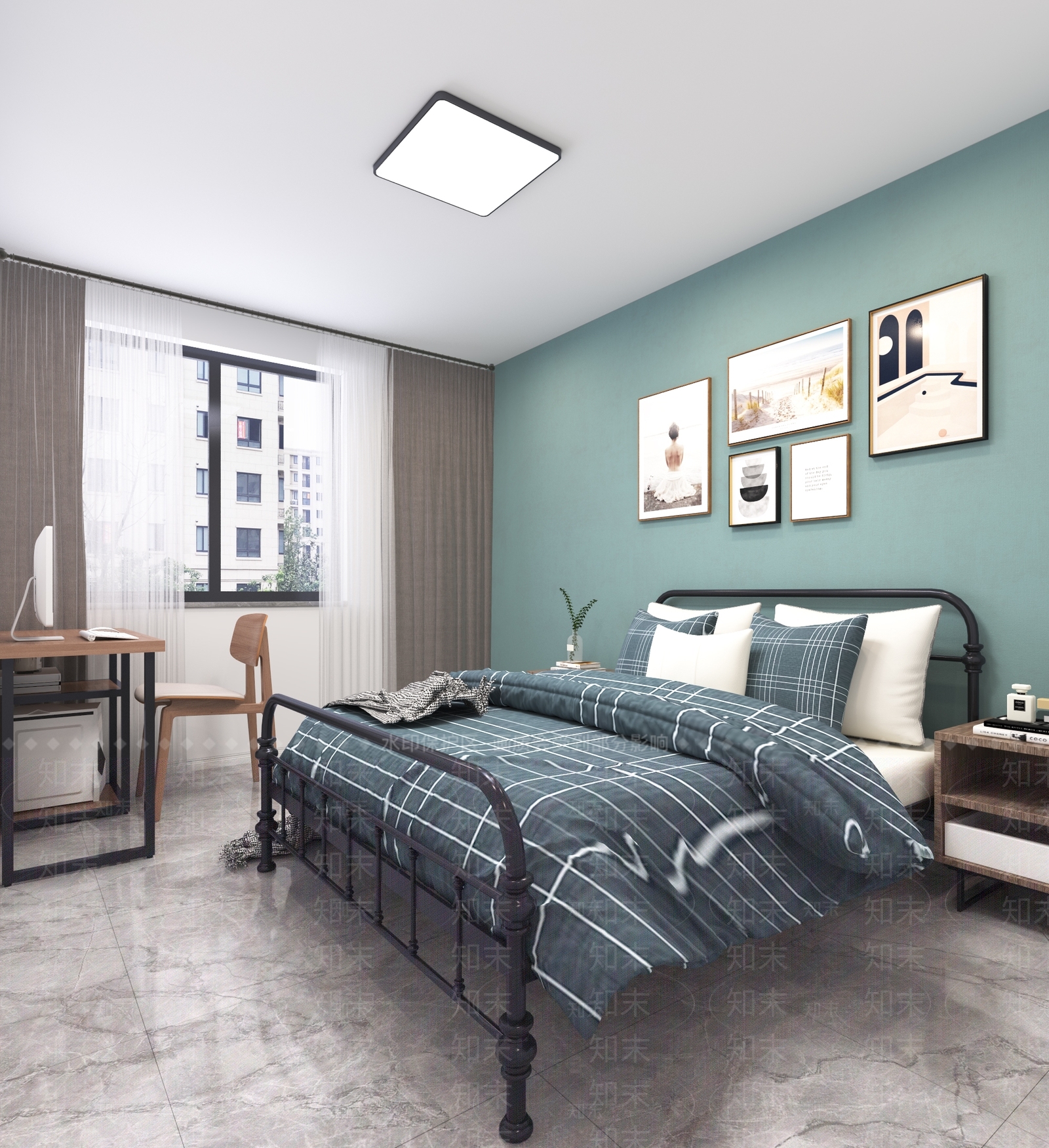 北欧单身公寓3D模型下载【ID:1111462958】