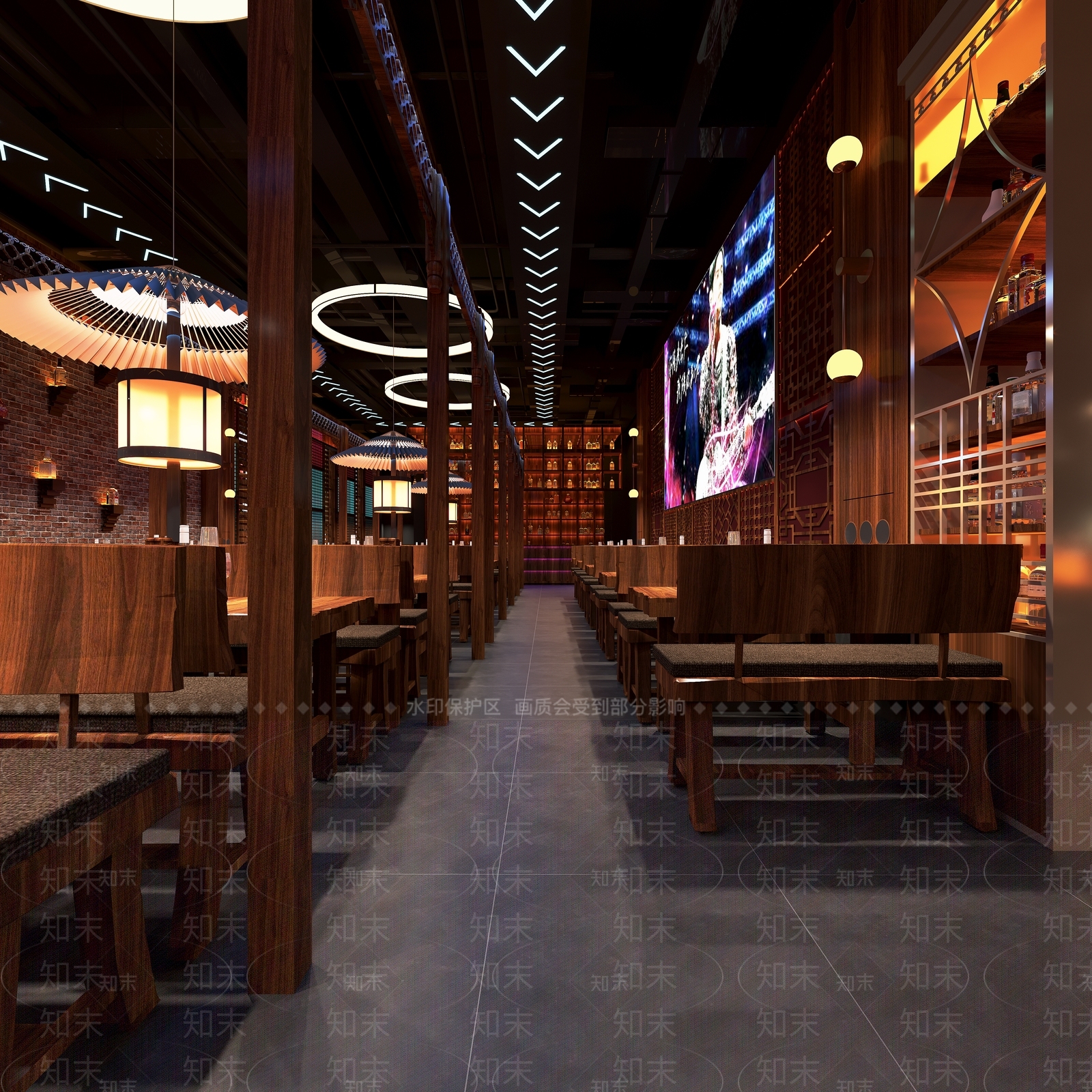 工业风音乐酒吧3D模型下载【ID:1111454549】