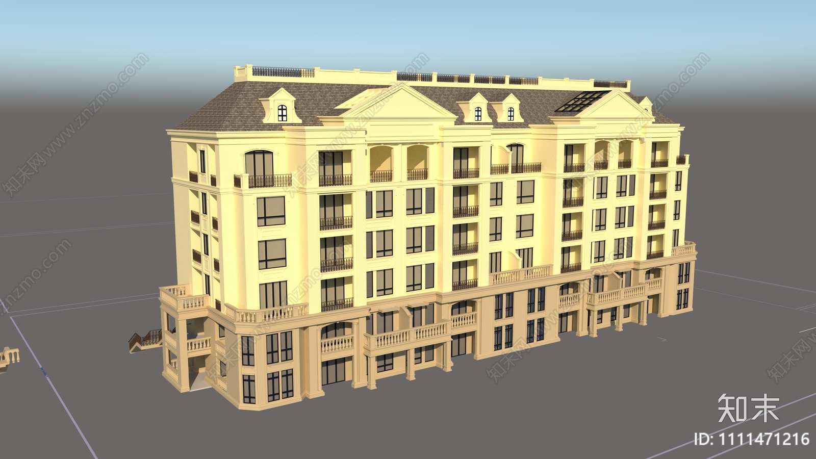 多层住宅施工图下载【ID:1111471216】