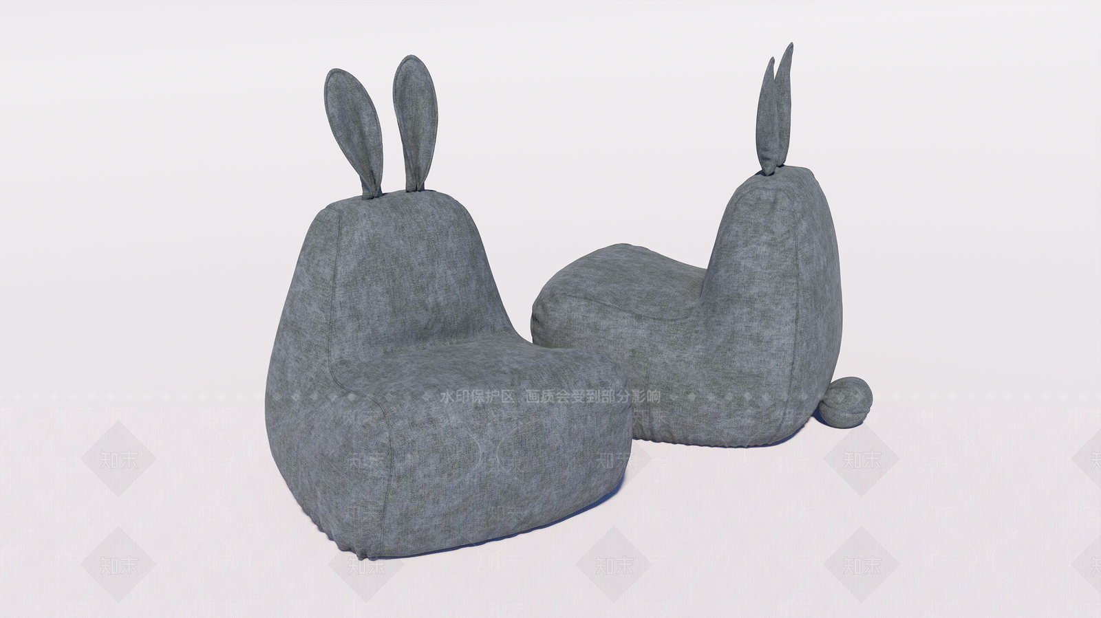 现代儿童沙发SU模型下载【ID:1111511883】