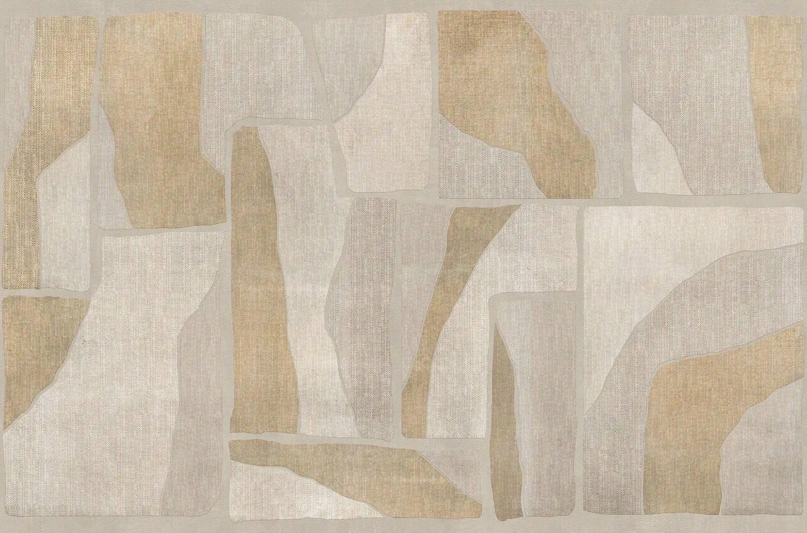 米黄色抽象几何布纹壁纸贴图下载【ID:1111993865】