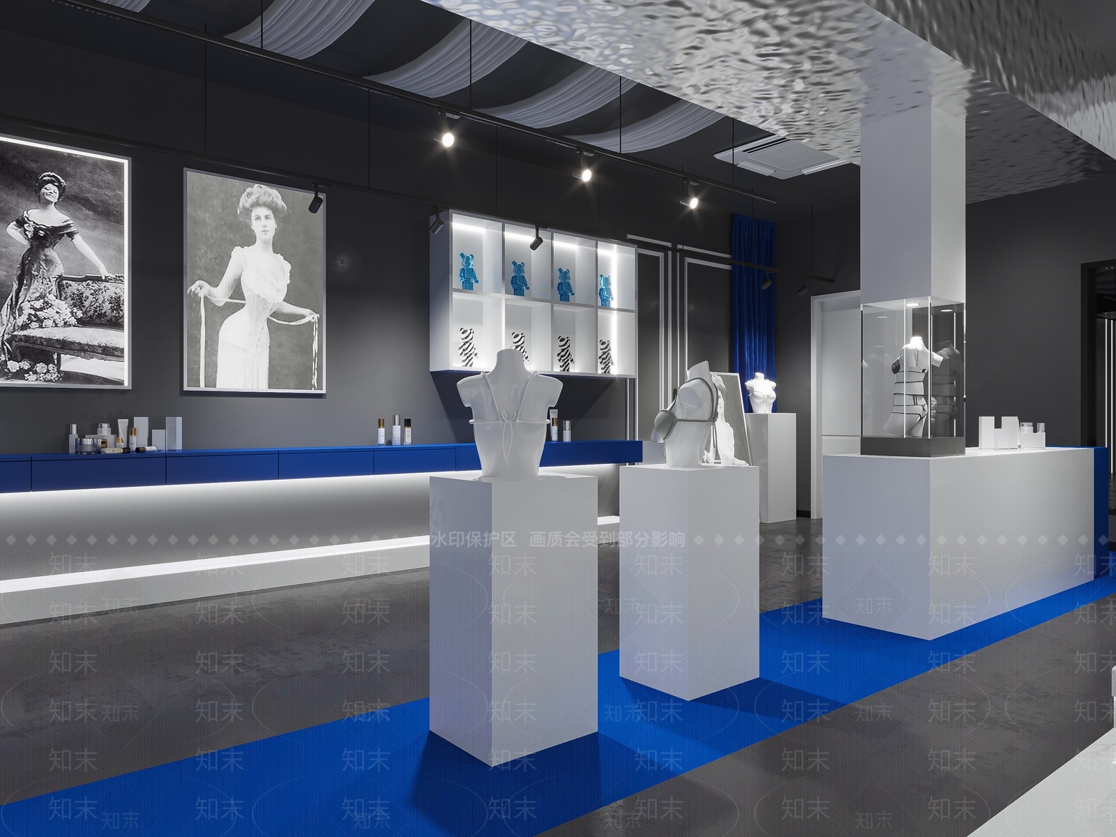 现代内衣店3D模型下载【ID:1111533047】