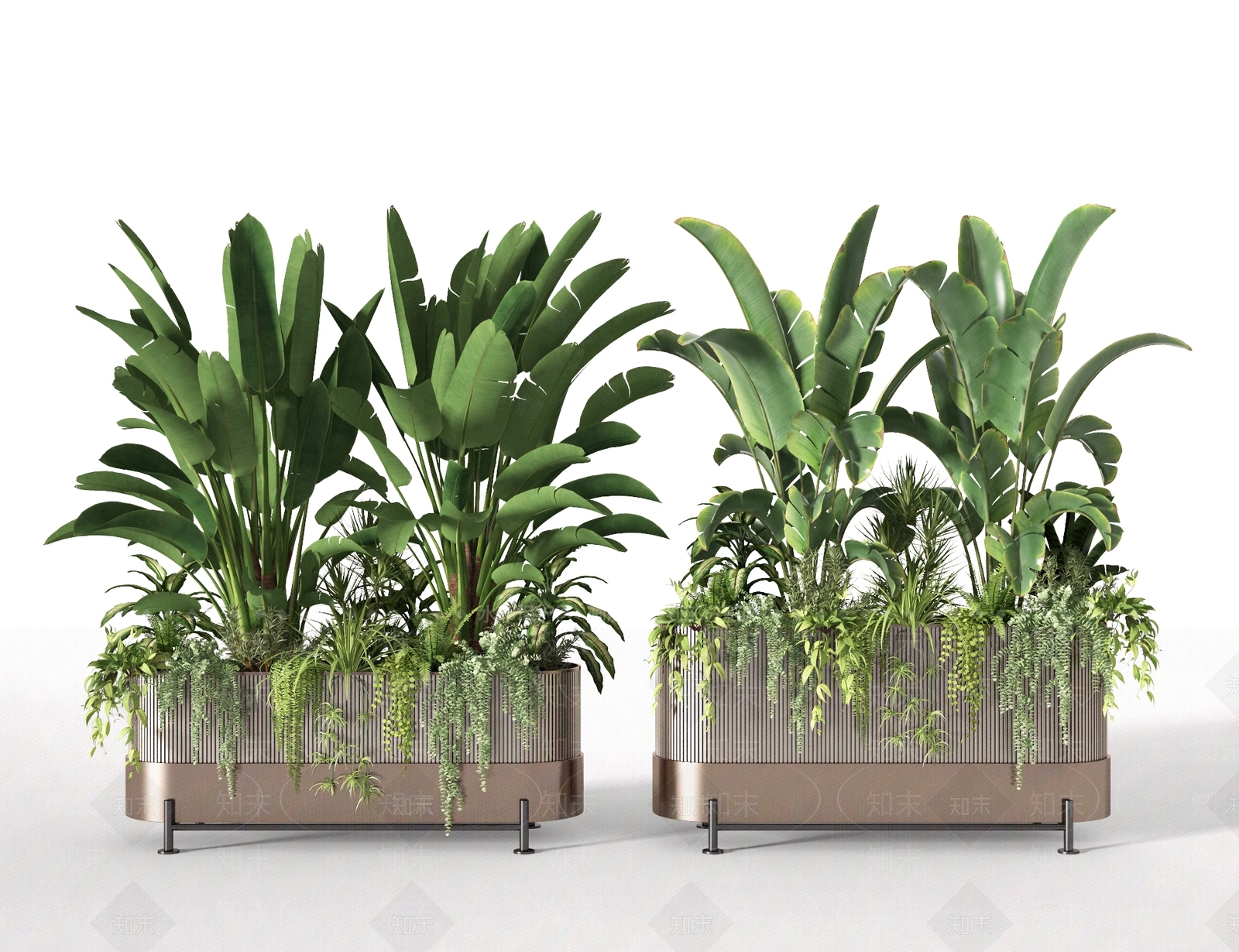 现代花钵3D模型下载【ID:1111619300】