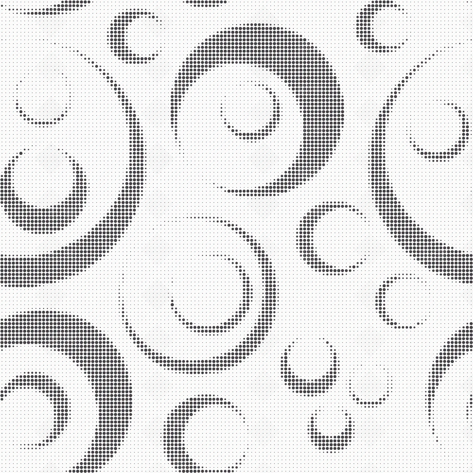 无缝圆形构成纹理穿孔铝板贴图下载