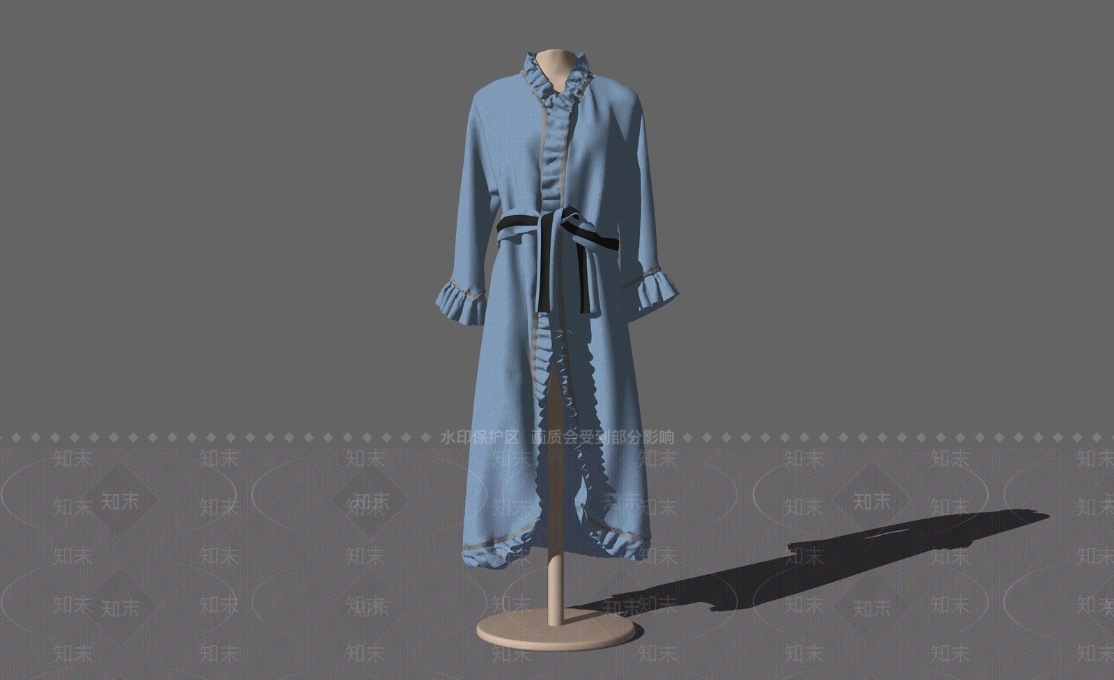 现代女装全身模特SU模型下载【ID:1111627946】