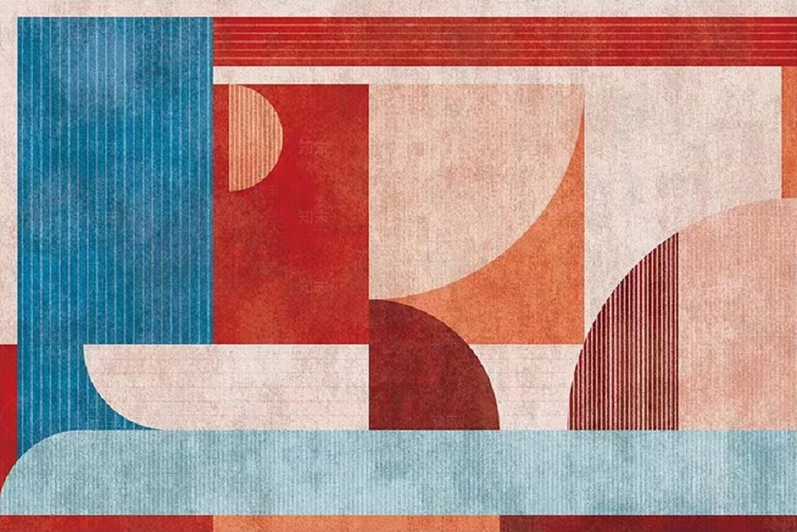 北欧风暖色系地毯贴图下载【ID:1111644217】