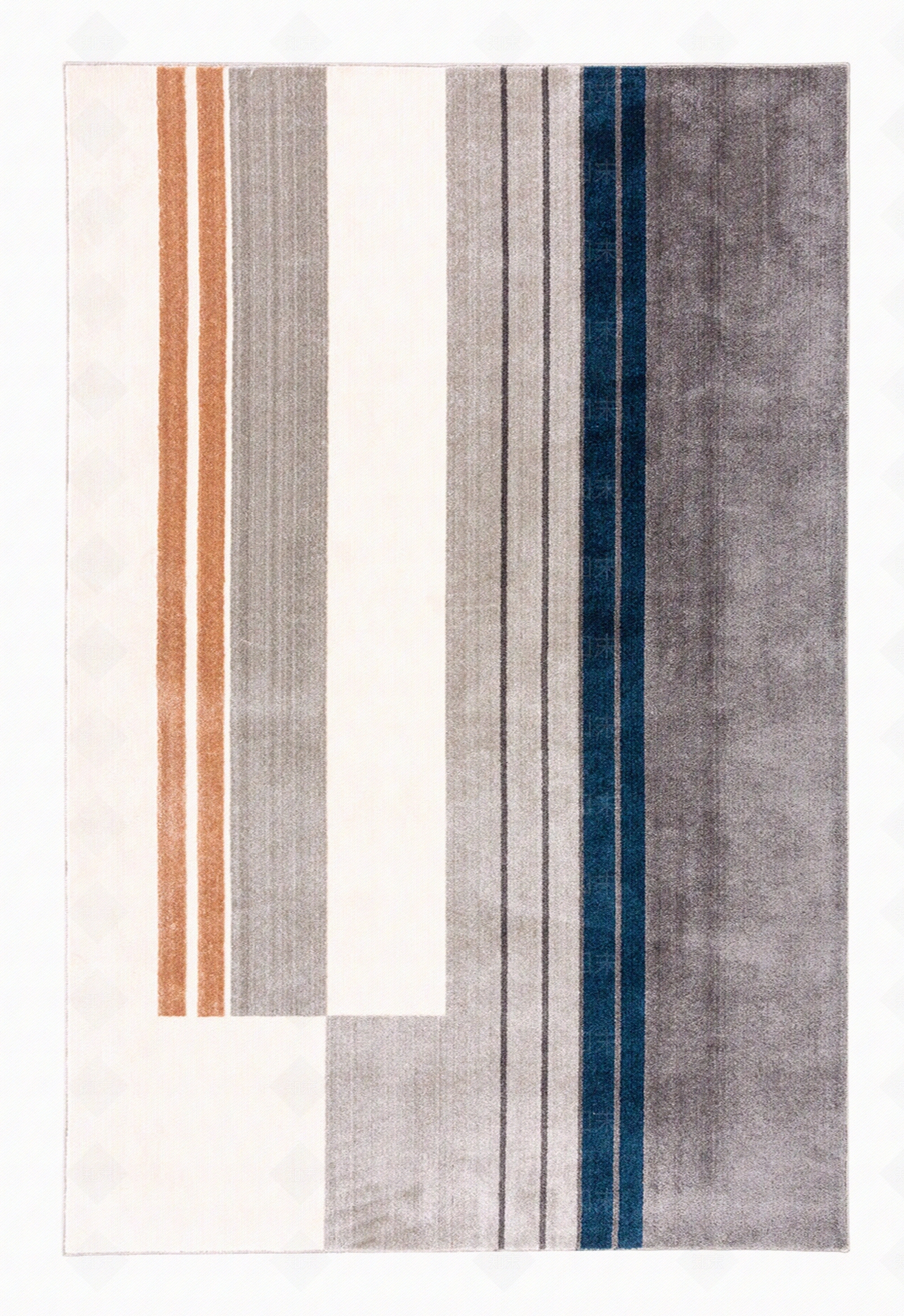 现代简约不规则色块条状地毯贴图下载【ID:1111645222】