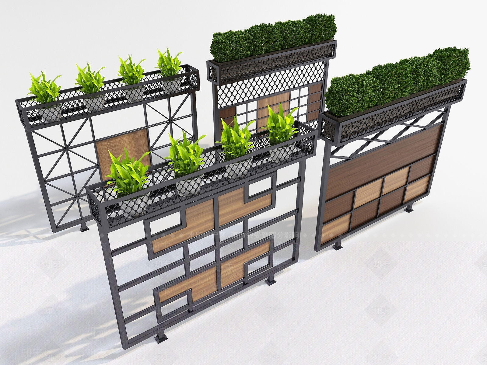 现代花架3D模型下载【ID:1111655816】