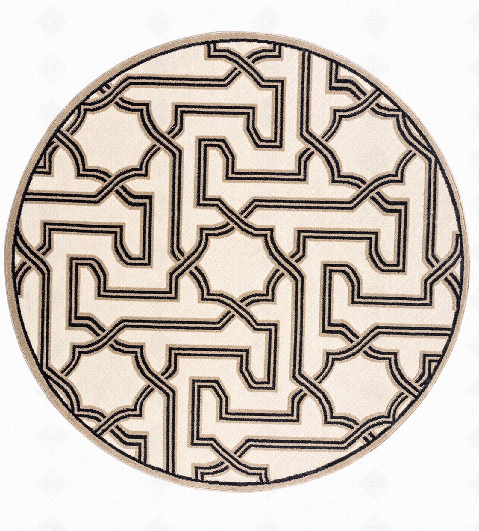 中式圆形图案地毯贴图下载【ID:1111676162】