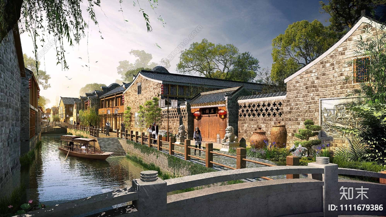 旅游小镇景观方案文本精品下载_PDF/PPT方案_知末网