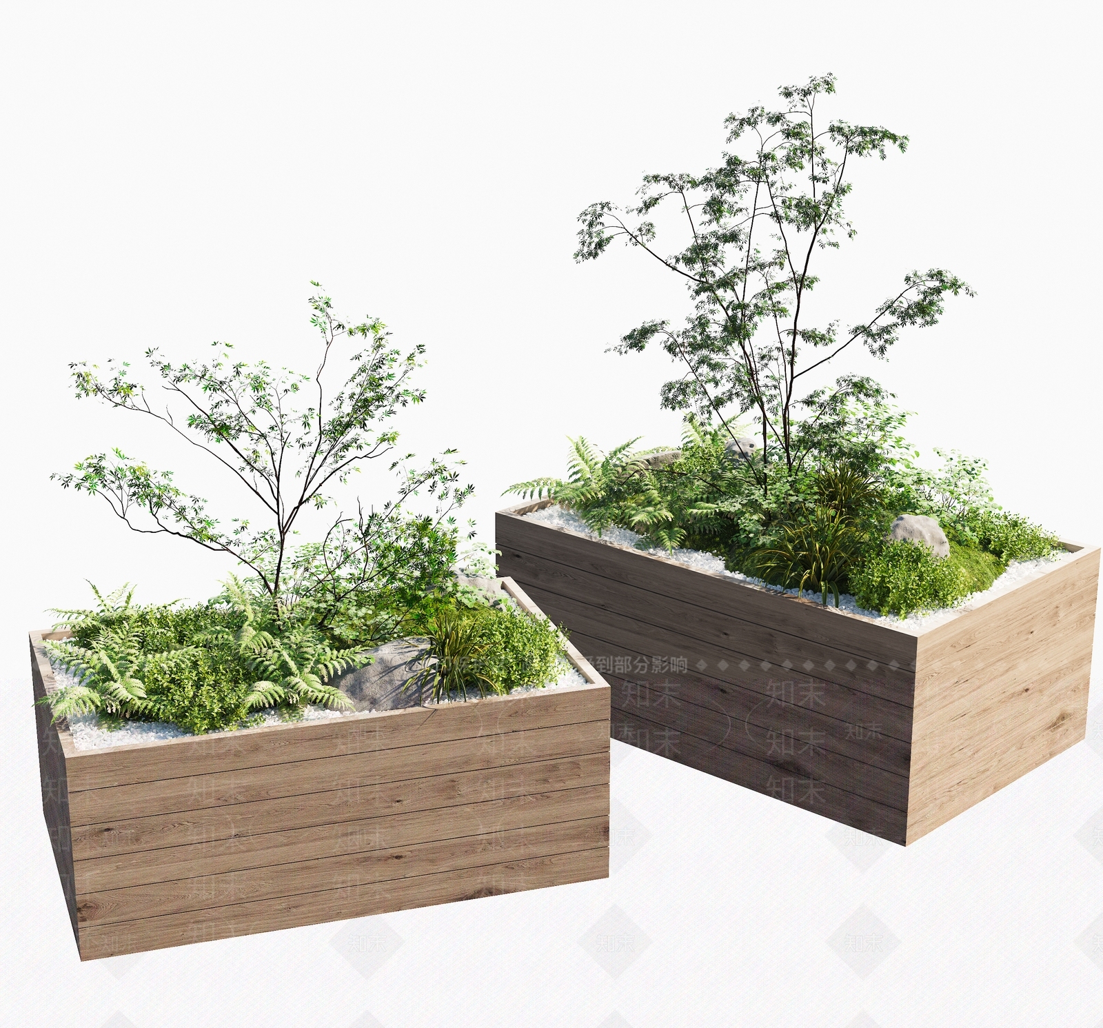 现代花坛3D模型下载【ID:1111686072】