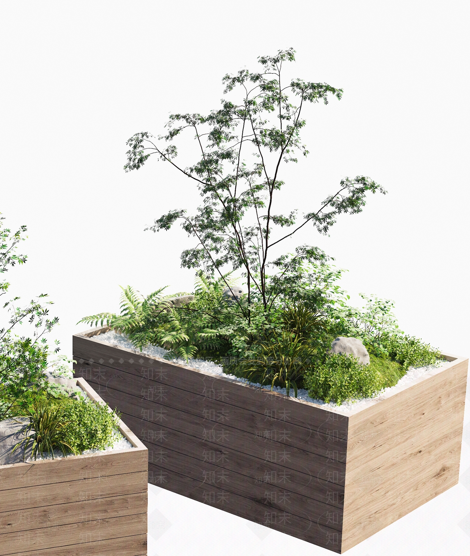 现代花坛3D模型下载【ID:1111686072】