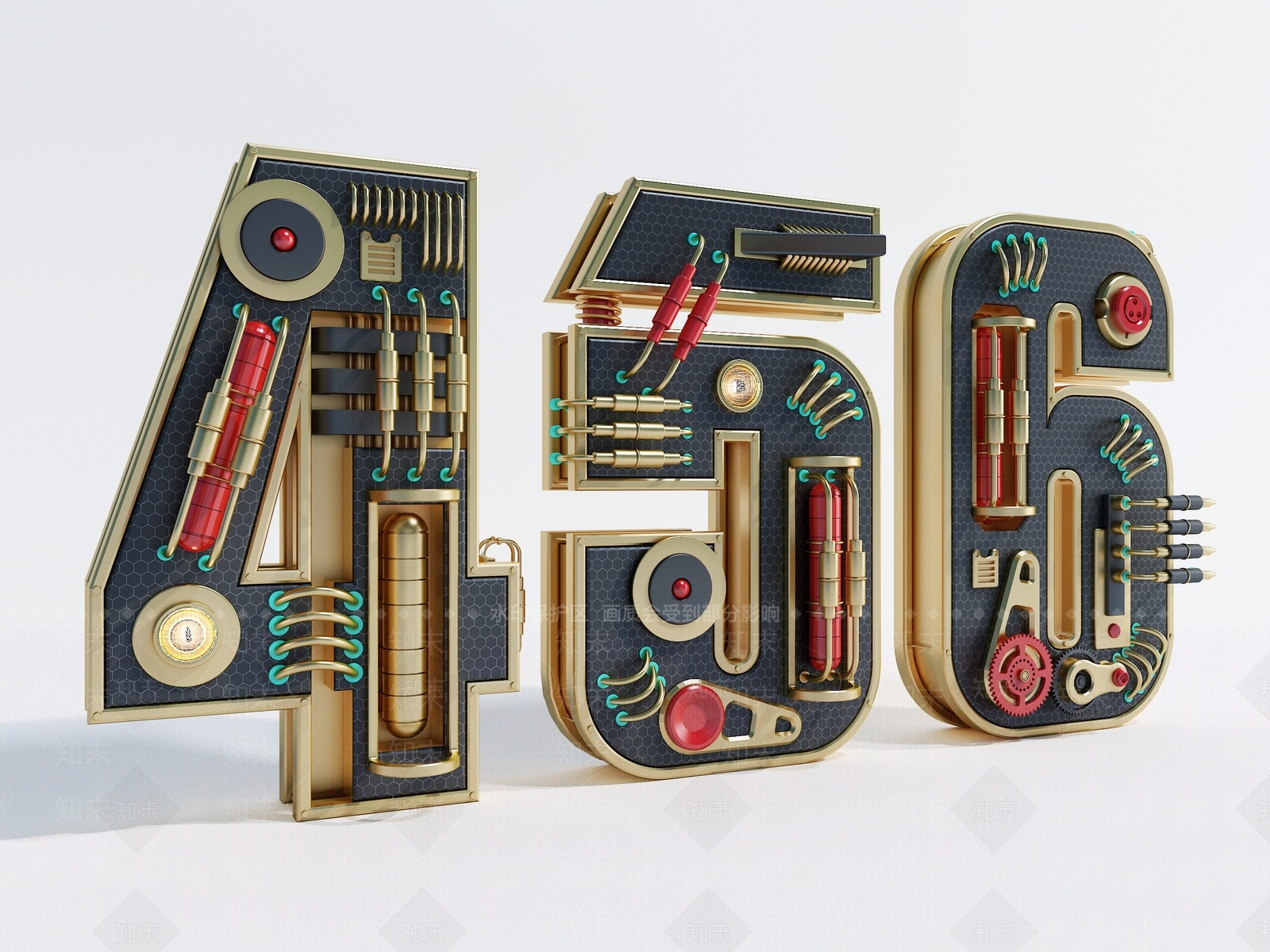 现代机械数字3D模型下载【ID:1111688548】