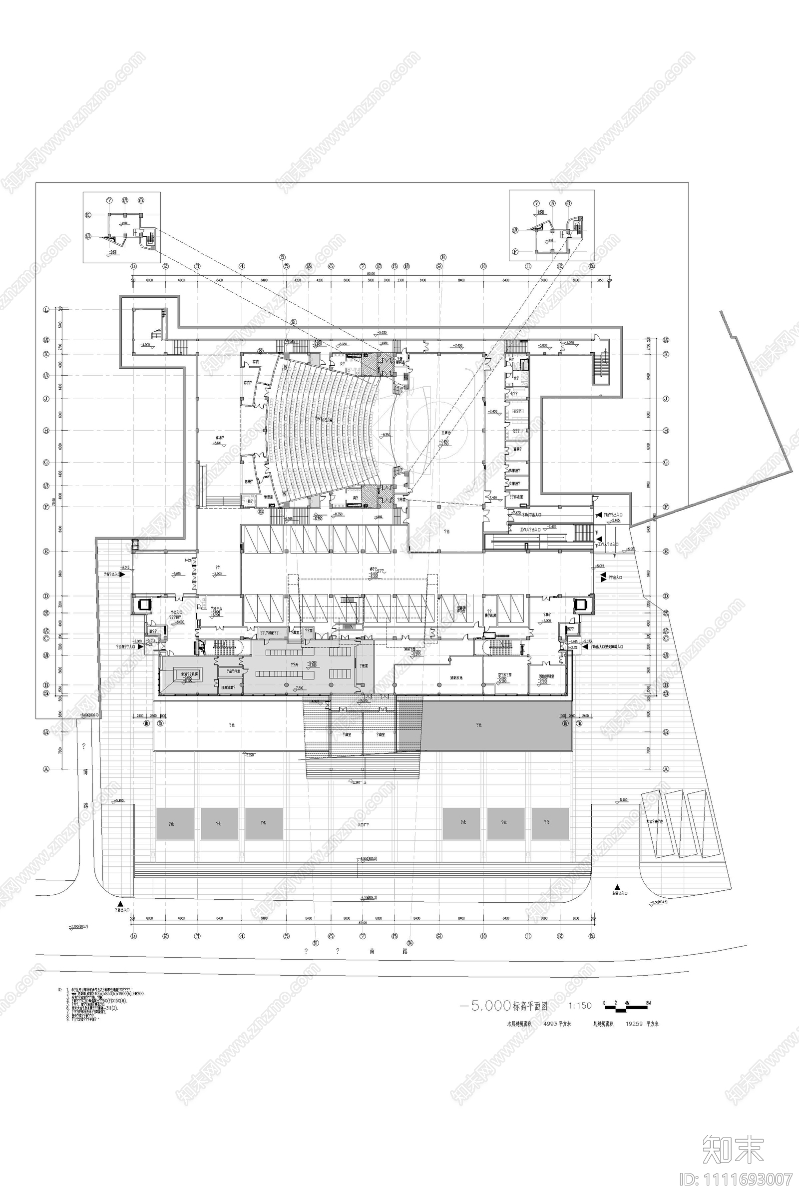 历史革命博物馆新馆平面图施工图下载【ID:1111693007】