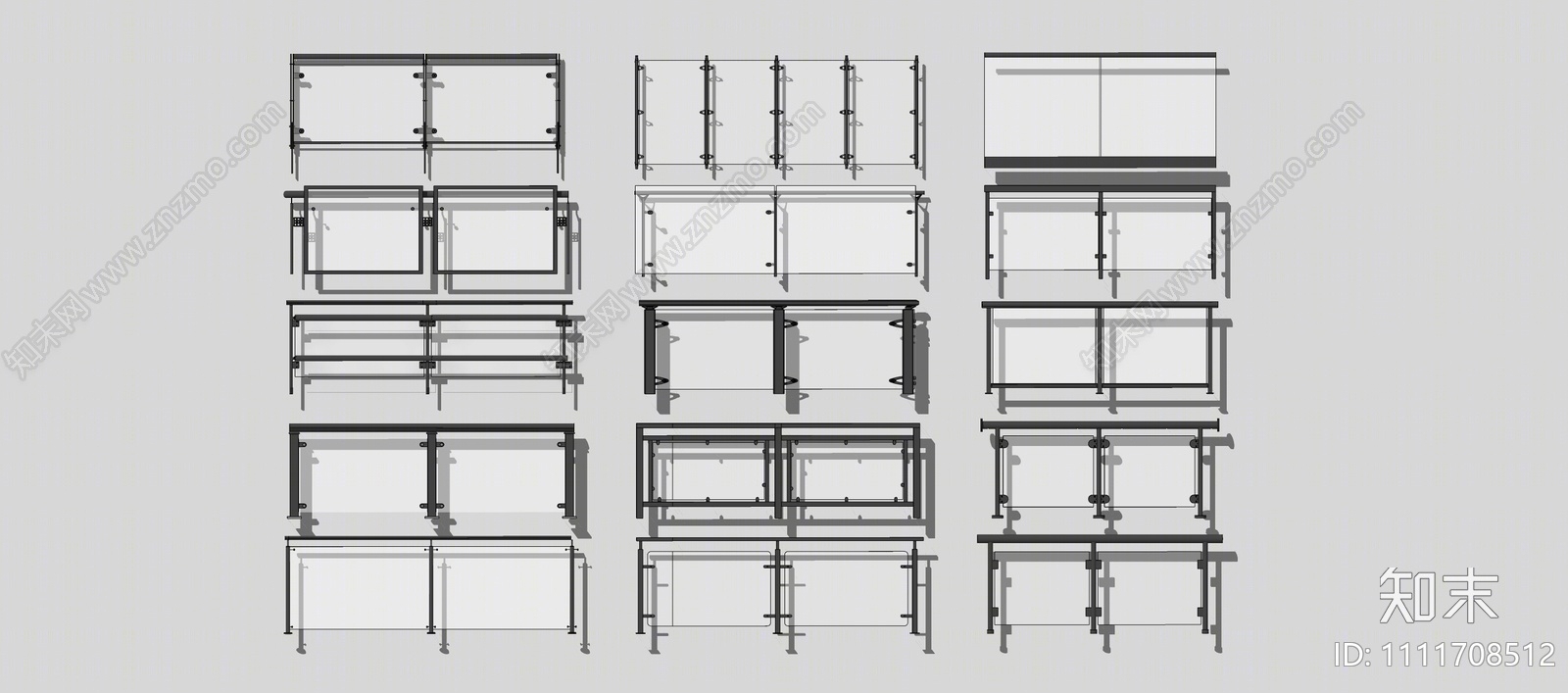 现代扶手SU模型下载【ID:1111708512】