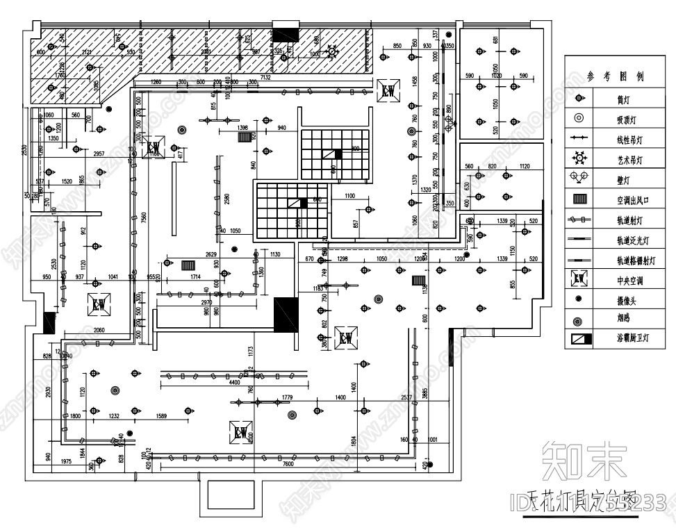 家具专卖店展厅cad施工图下载【ID:1111755233】