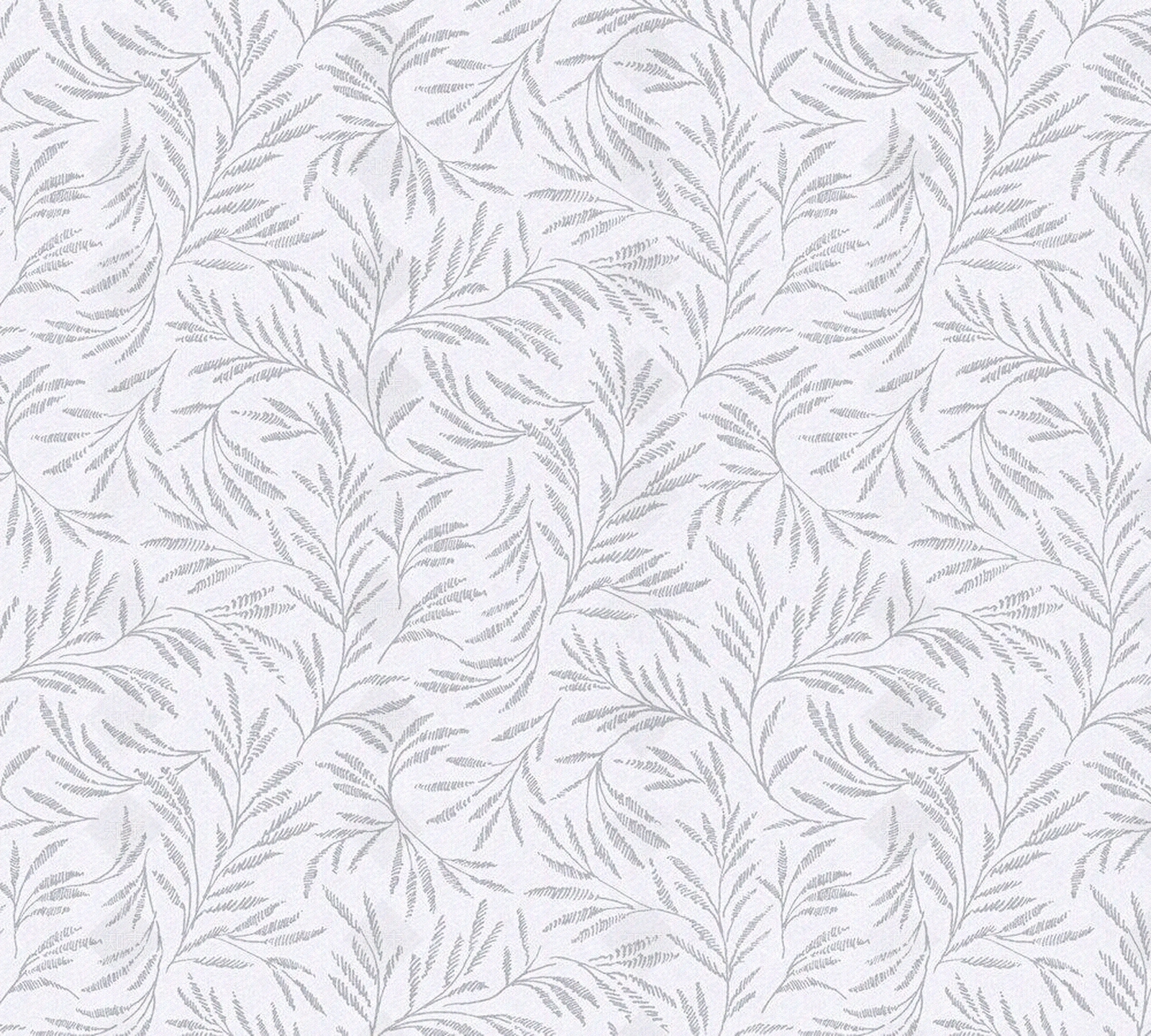 灰色植物树叶印花壁纸贴图下载【ID:1111779167】