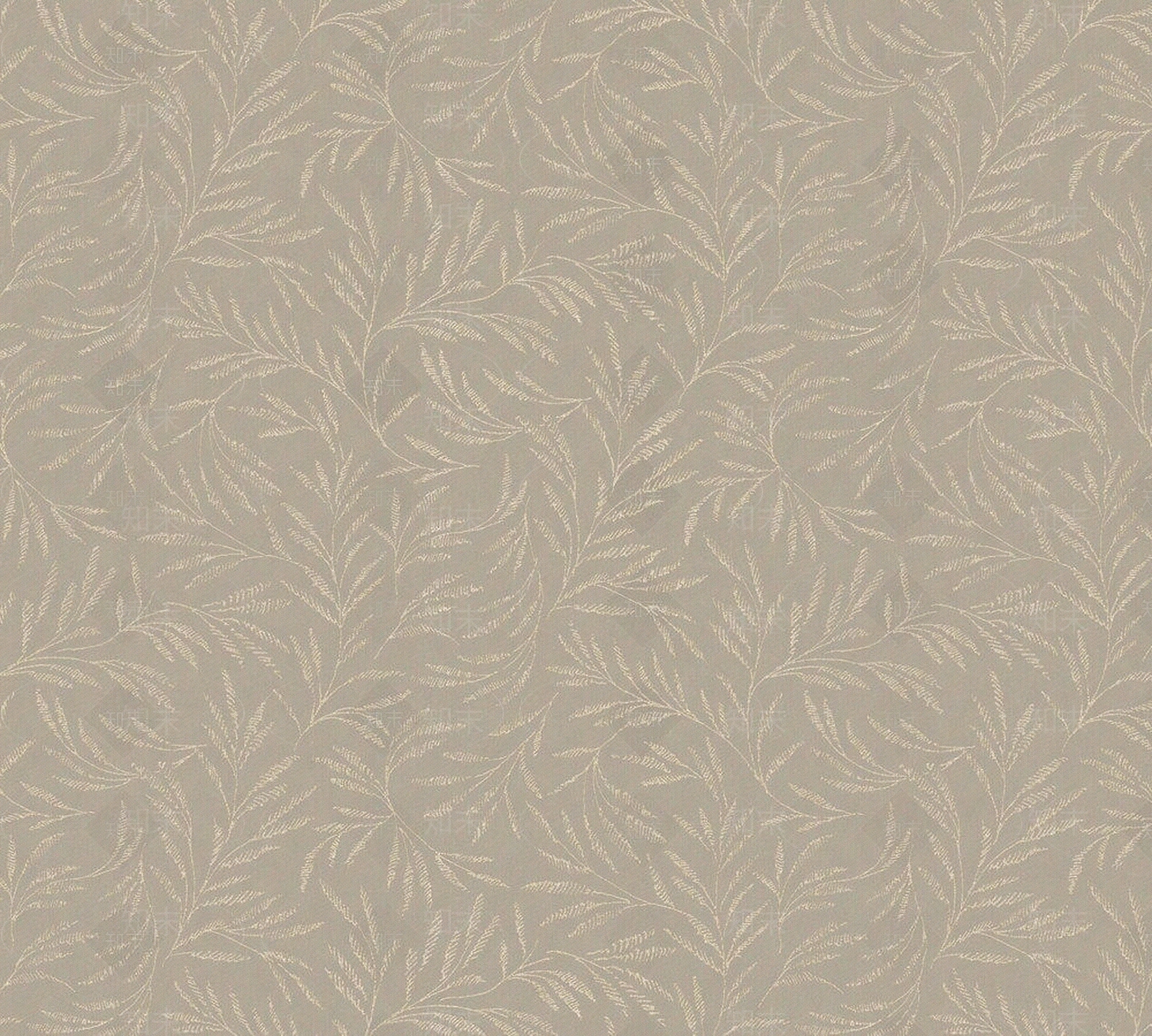 棕色植物树叶印花壁纸贴图下载【ID:1111779232】