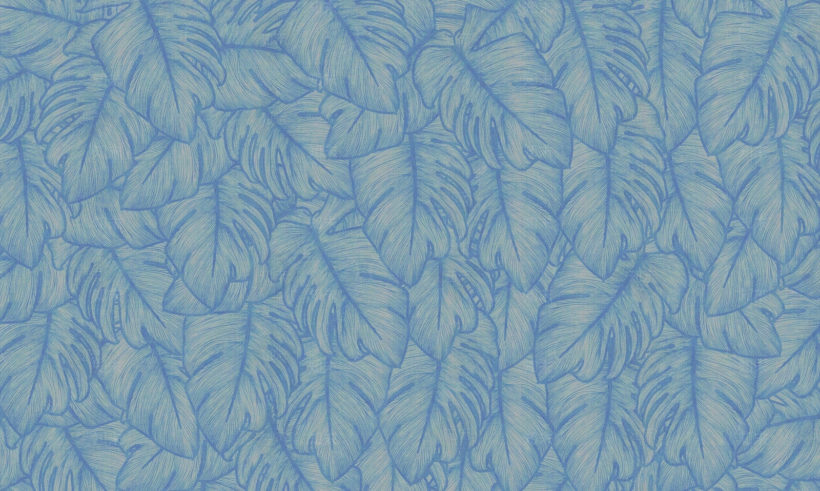 蓝色植物树叶印花壁纸贴图下载【ID:1111785056】