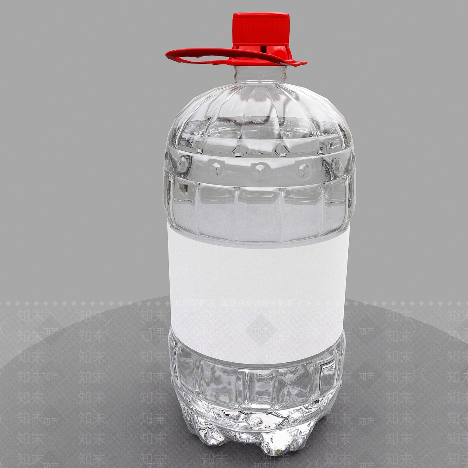 现代矿泉水瓶子3D模型下载【ID:1111792160】