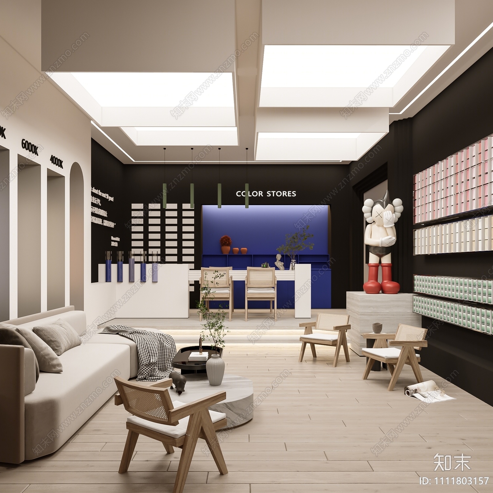 涂料展厅设计|空间|家装设计|jiabinWong - 原创作品 - 站酷 (ZCOOL)