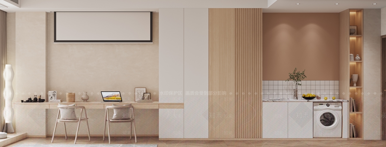 现代单身公寓3D模型下载【ID:1111833582】