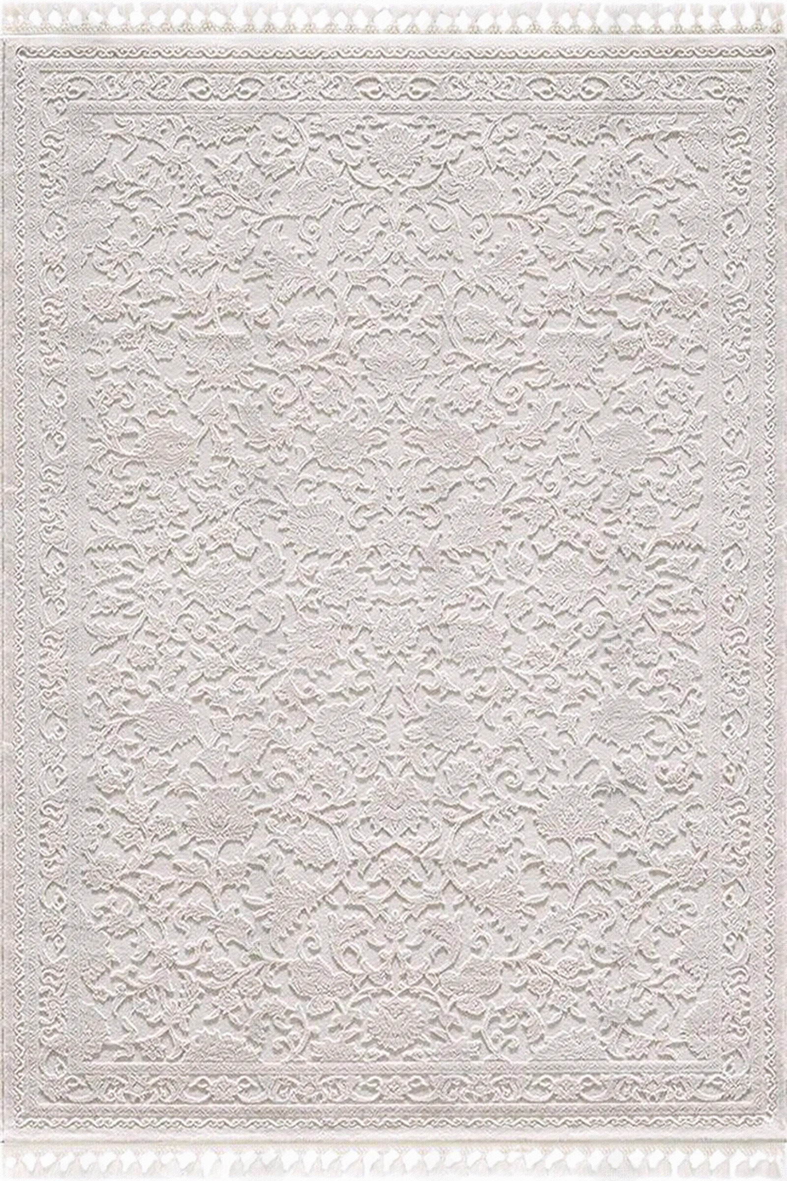 白色欧式花纹地毯	贴图下载【ID:1111854817】
