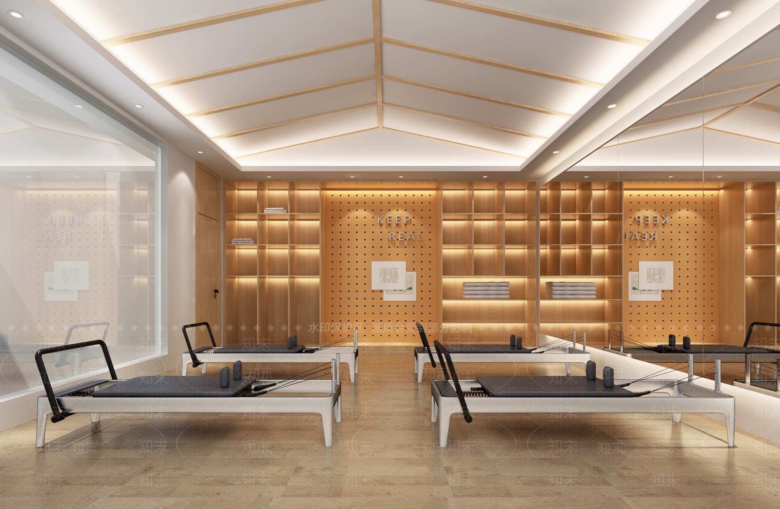 现代瑜伽房3D模型下载【ID:1111909846】