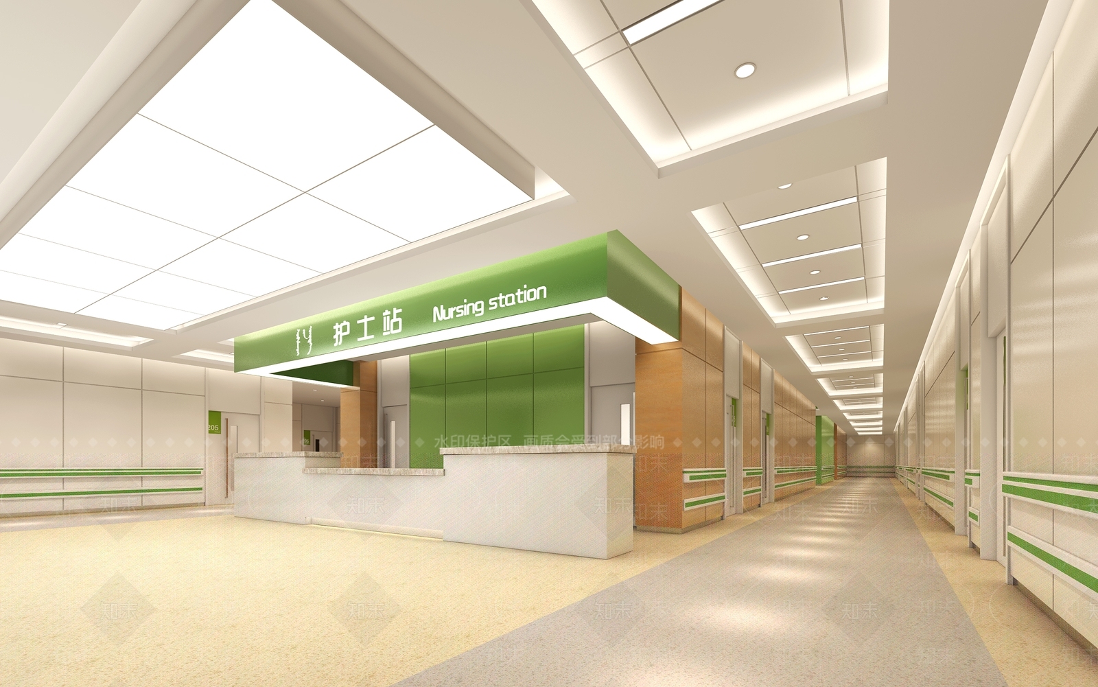 现代医院3D模型下载【ID:1111986897】