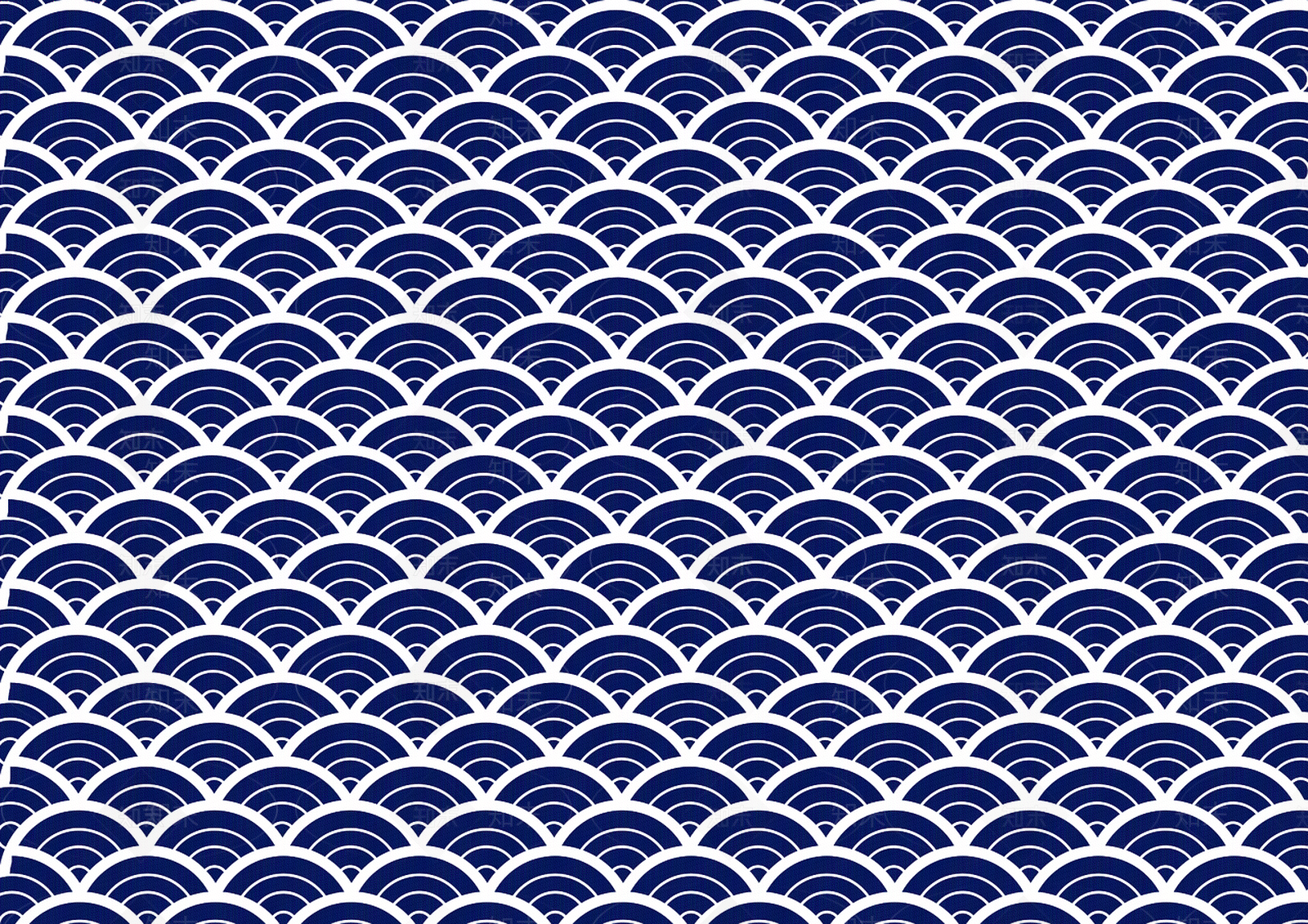 日式海浪问壁纸贴图下载【ID:1112053768】