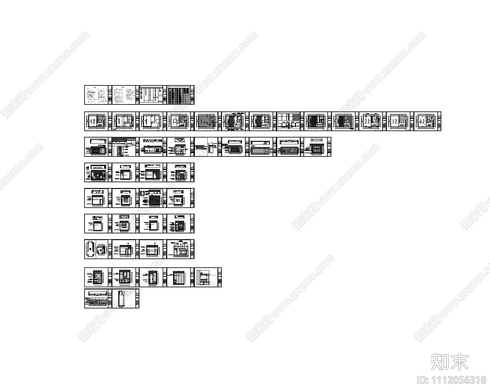 办公空间cad施工图下载【ID:1112056318】